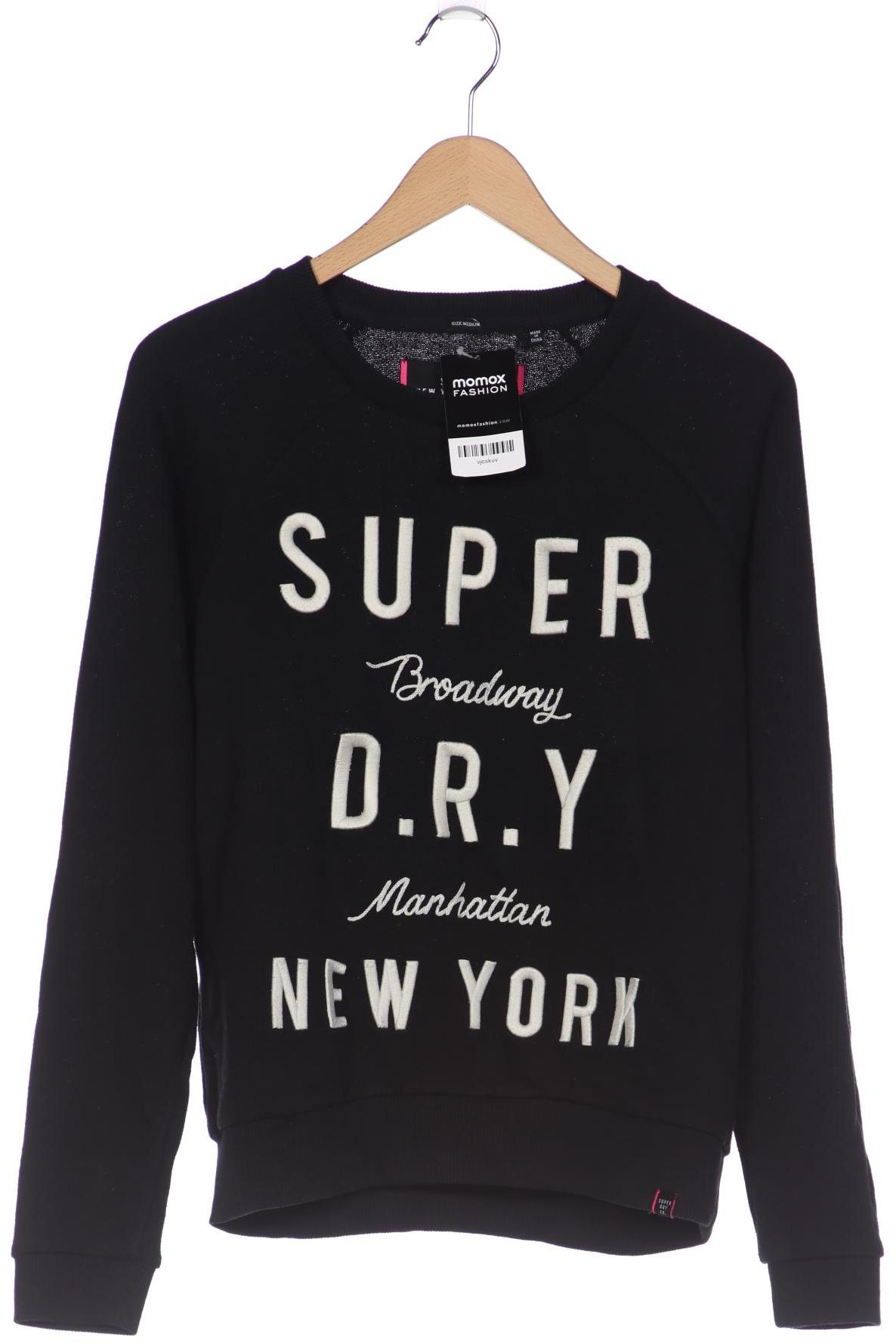 

Superdry Damen Sweatshirt, schwarz