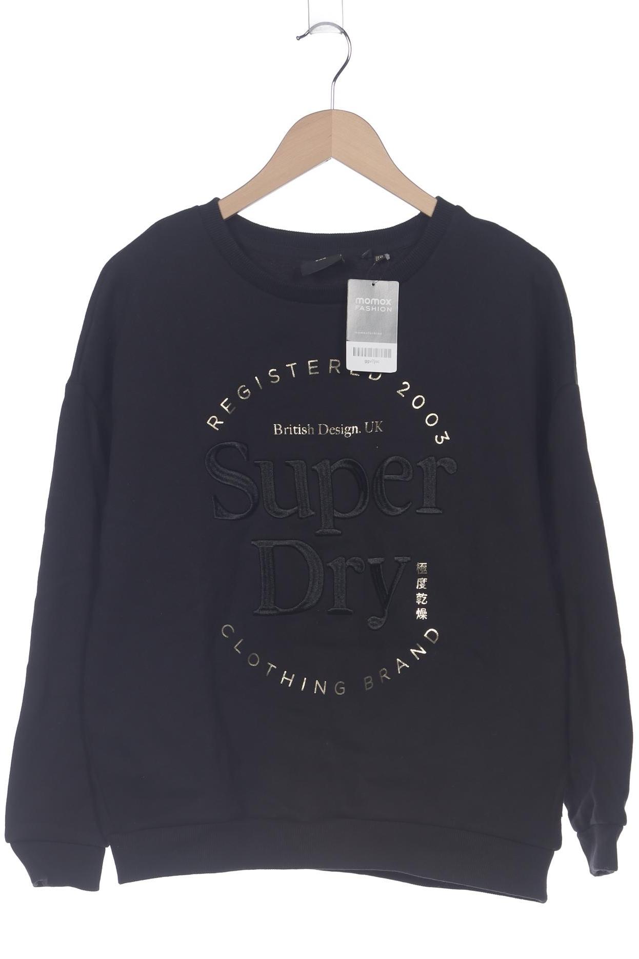 

Superdry Damen Sweatshirt, schwarz, Gr. 40
