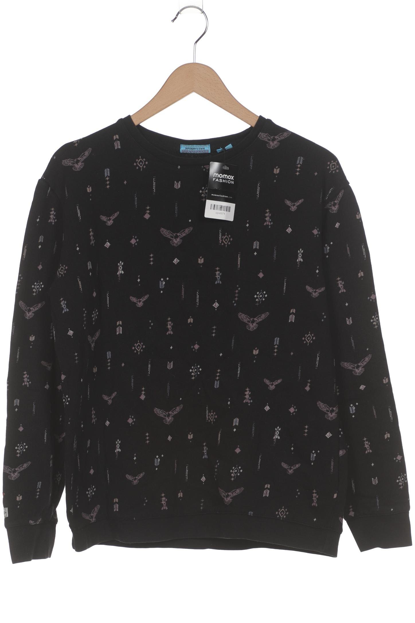 

Superdry Damen Sweatshirt, schwarz, Gr. 38