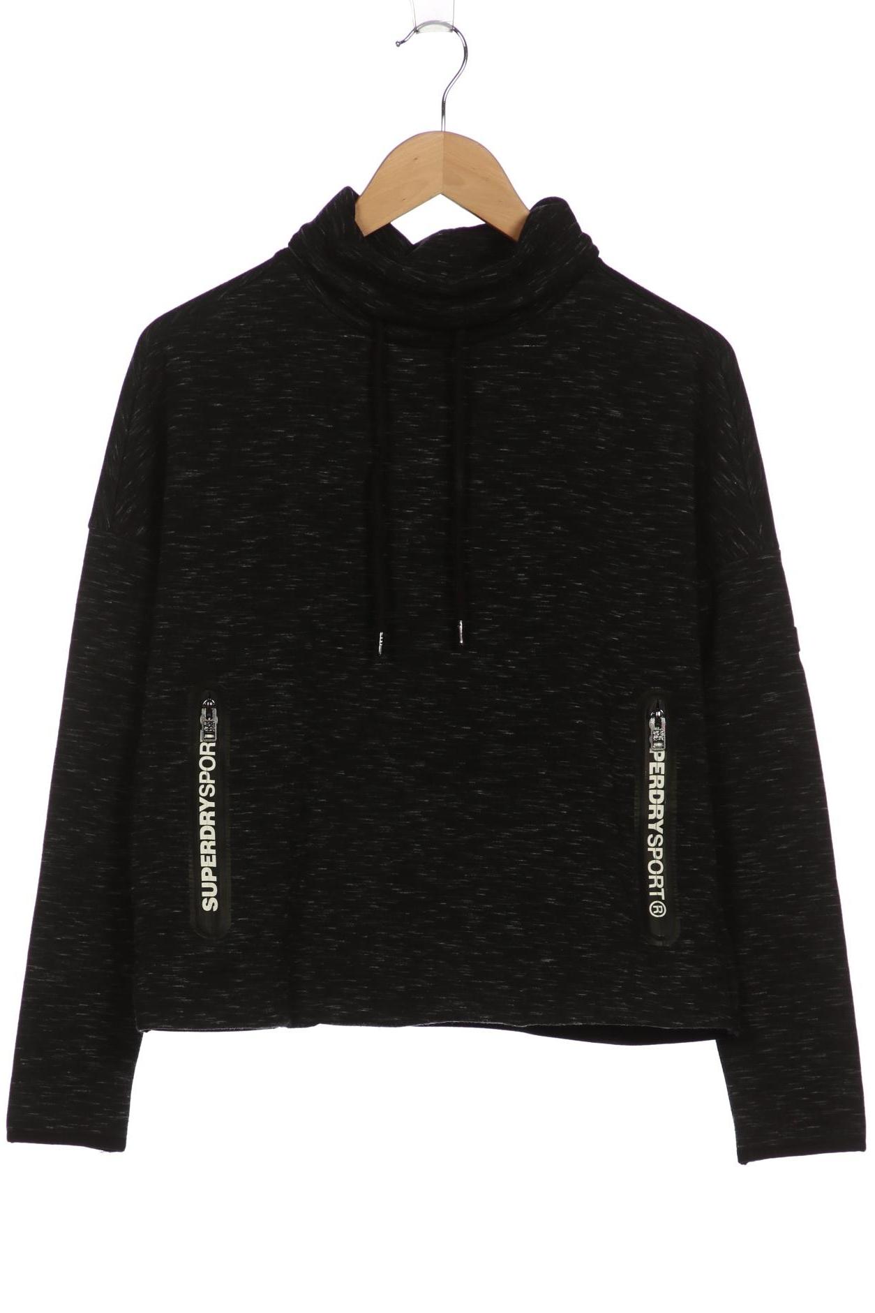 

Superdry Damen Sweatshirt, schwarz, Gr. 36