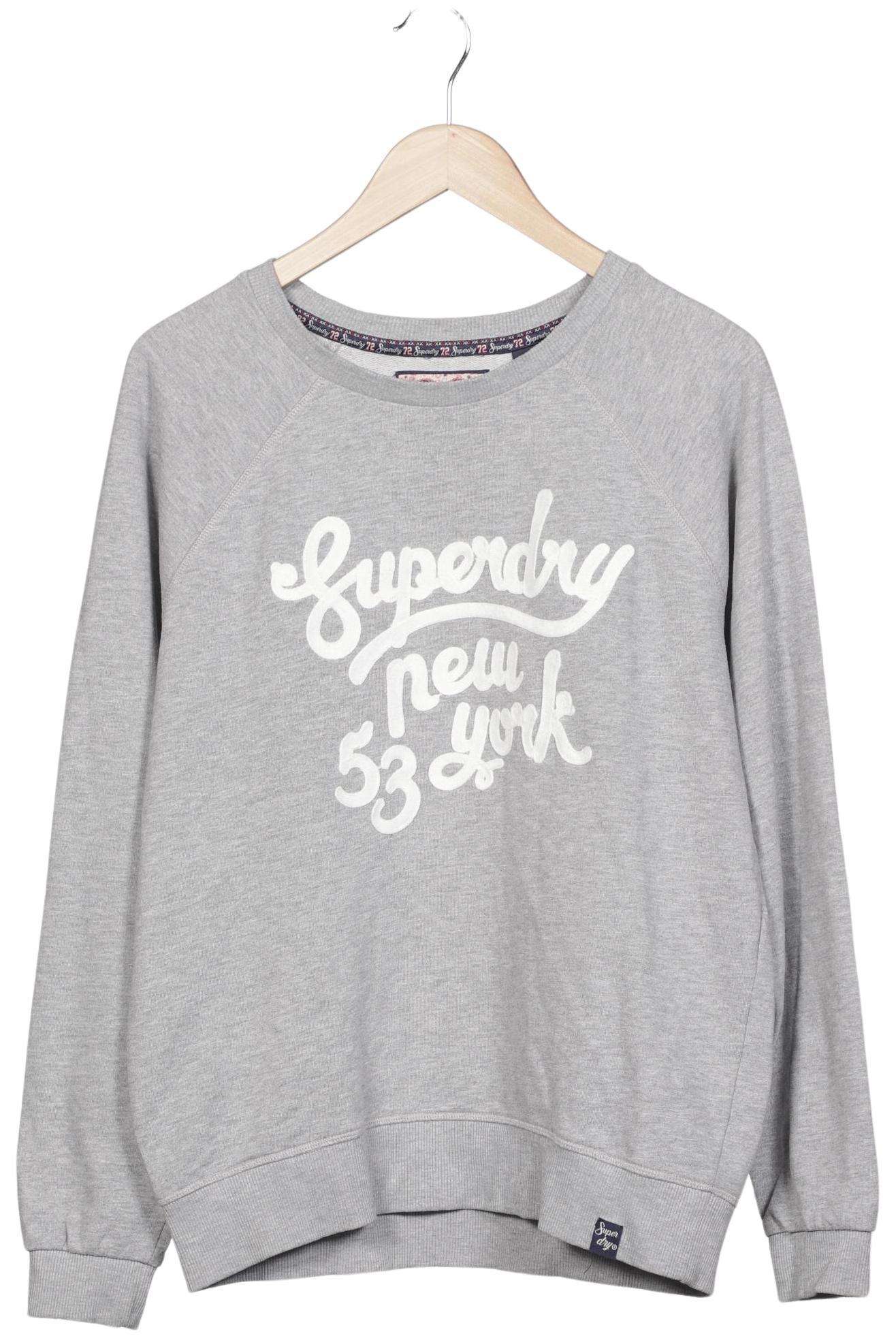 

Superdry Damen Sweatshirt, grau, Gr. 42