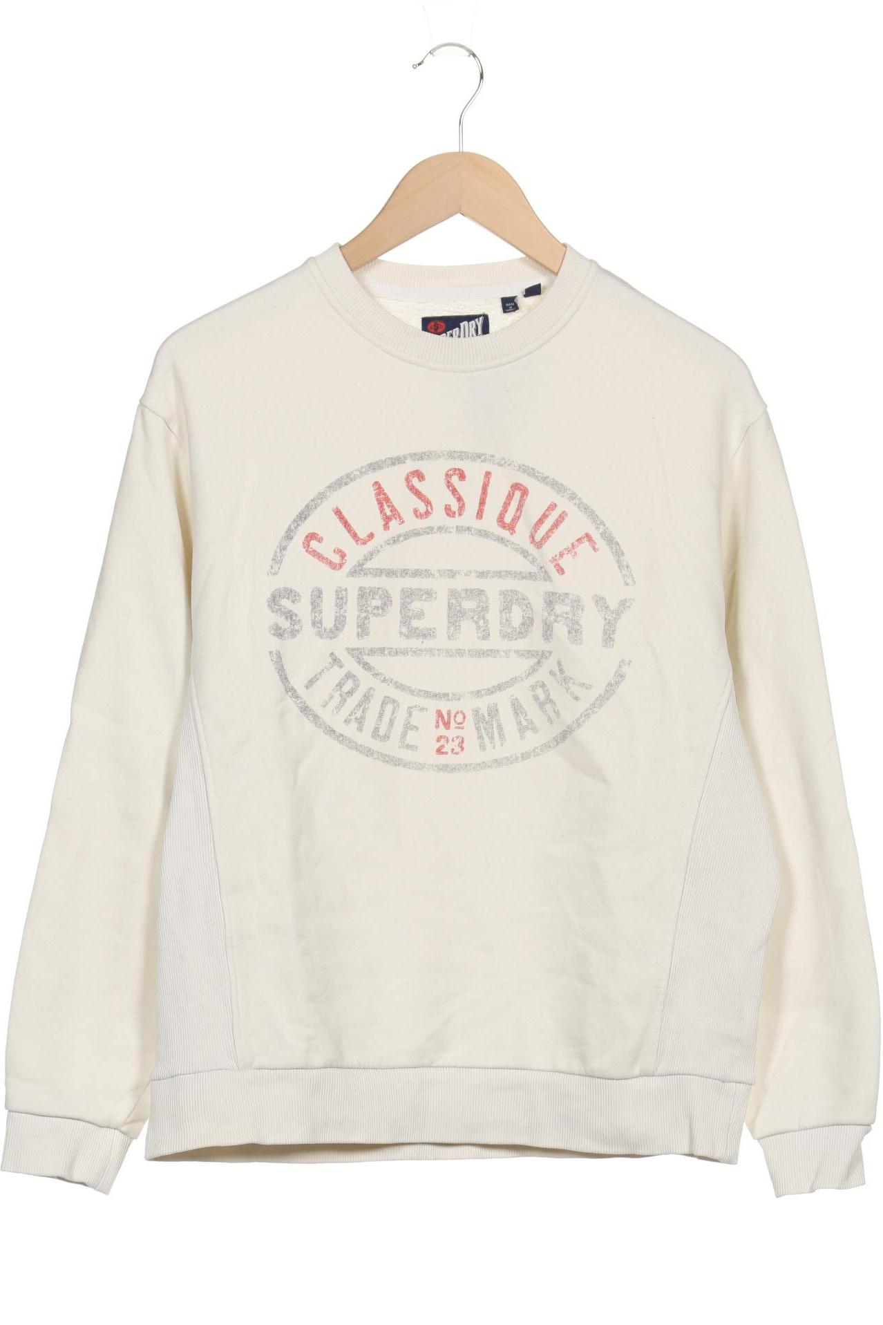 

Superdry Damen Sweatshirt, cremeweiß, Gr. 36
