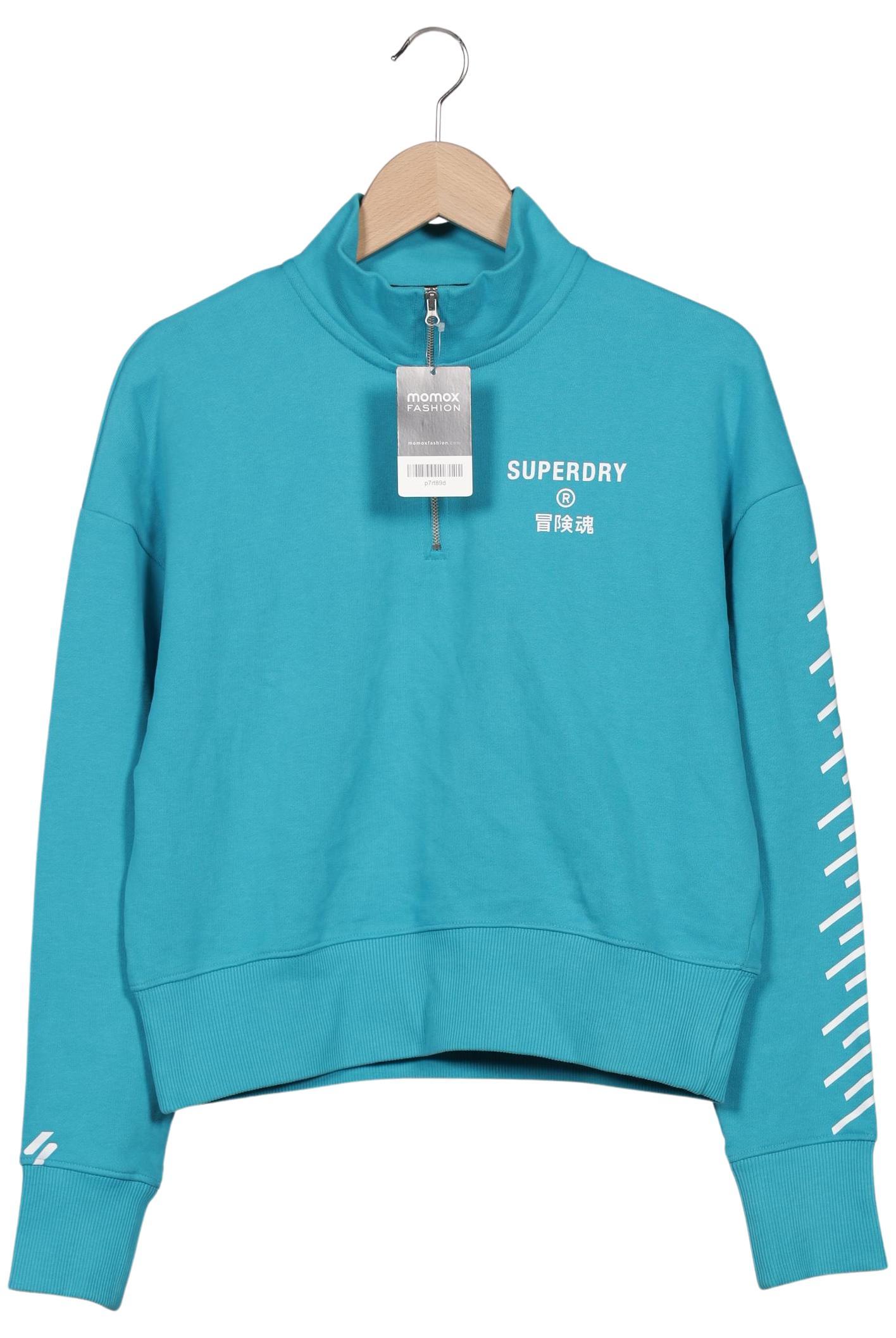 

Superdry Damen Sweatshirt, türkis, Gr. 38