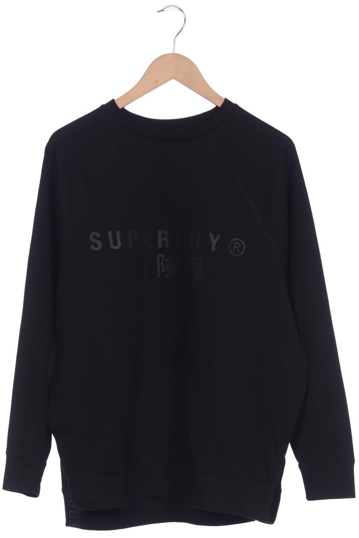 

Superdry Damen Sweatshirt, schwarz, Gr. 38