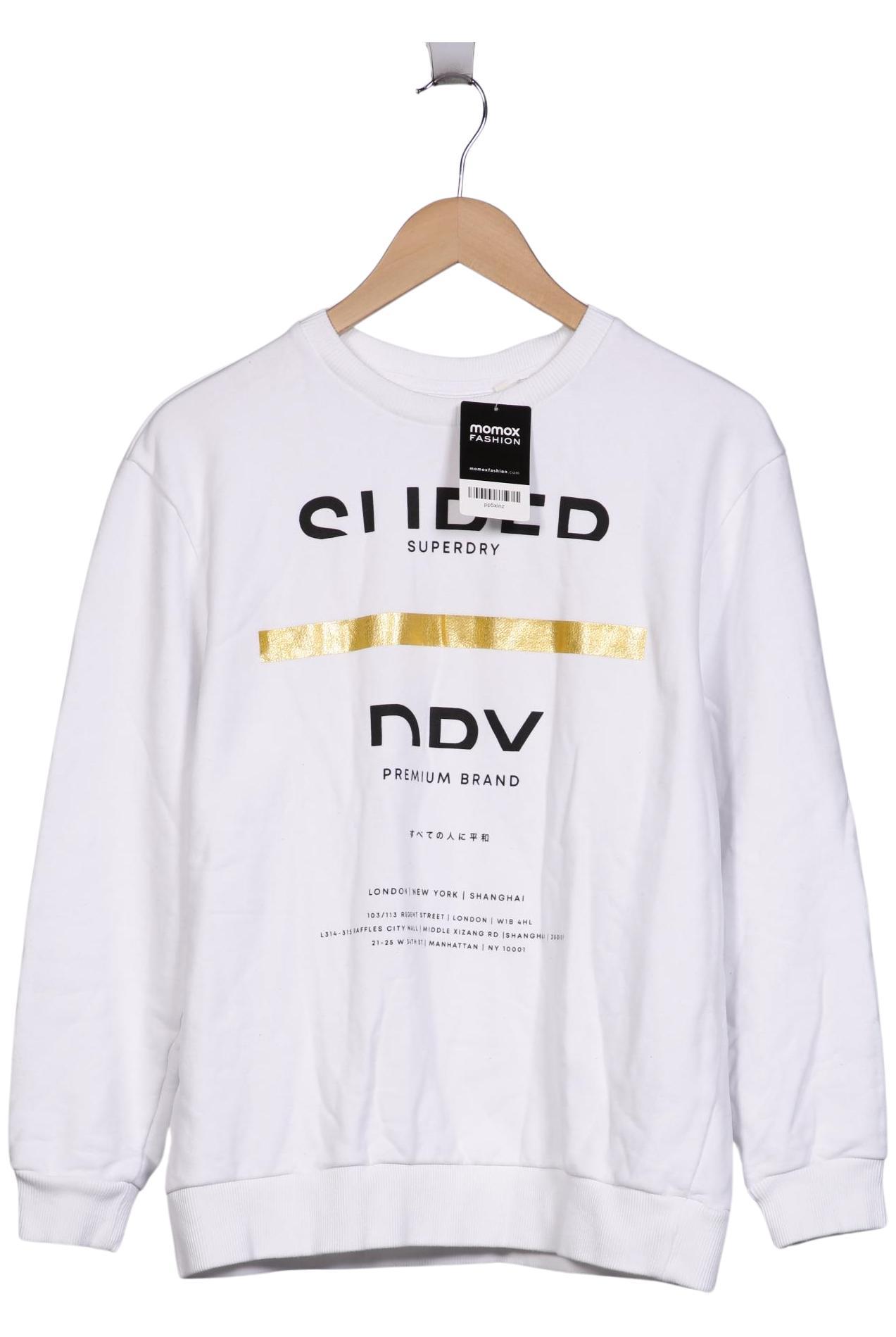 

Superdry Damen Sweatshirt, weiß, Gr. 36