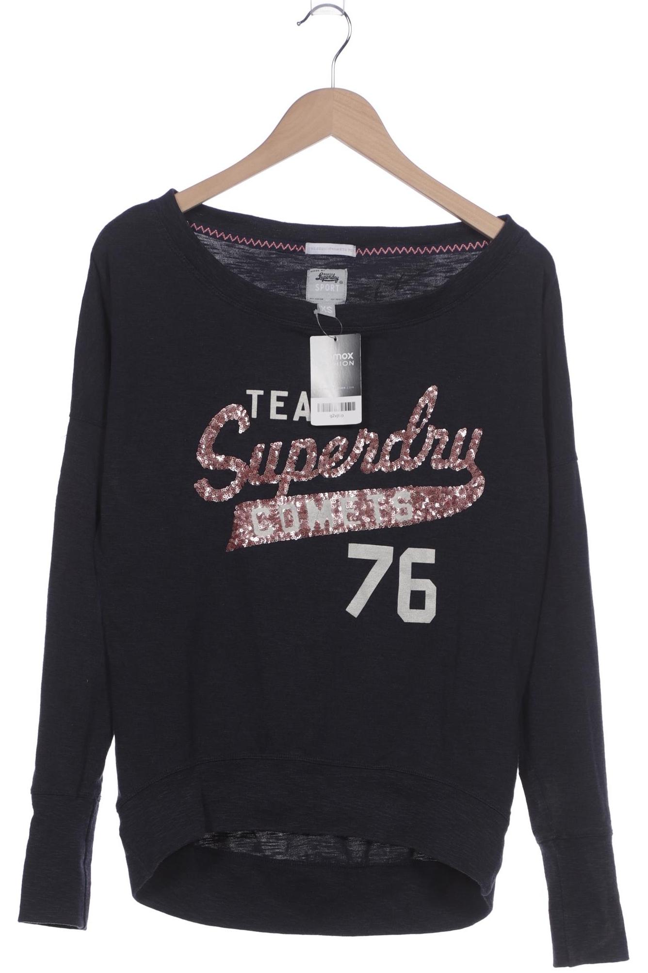 

Superdry Damen Sweatshirt, marineblau, Gr. 34