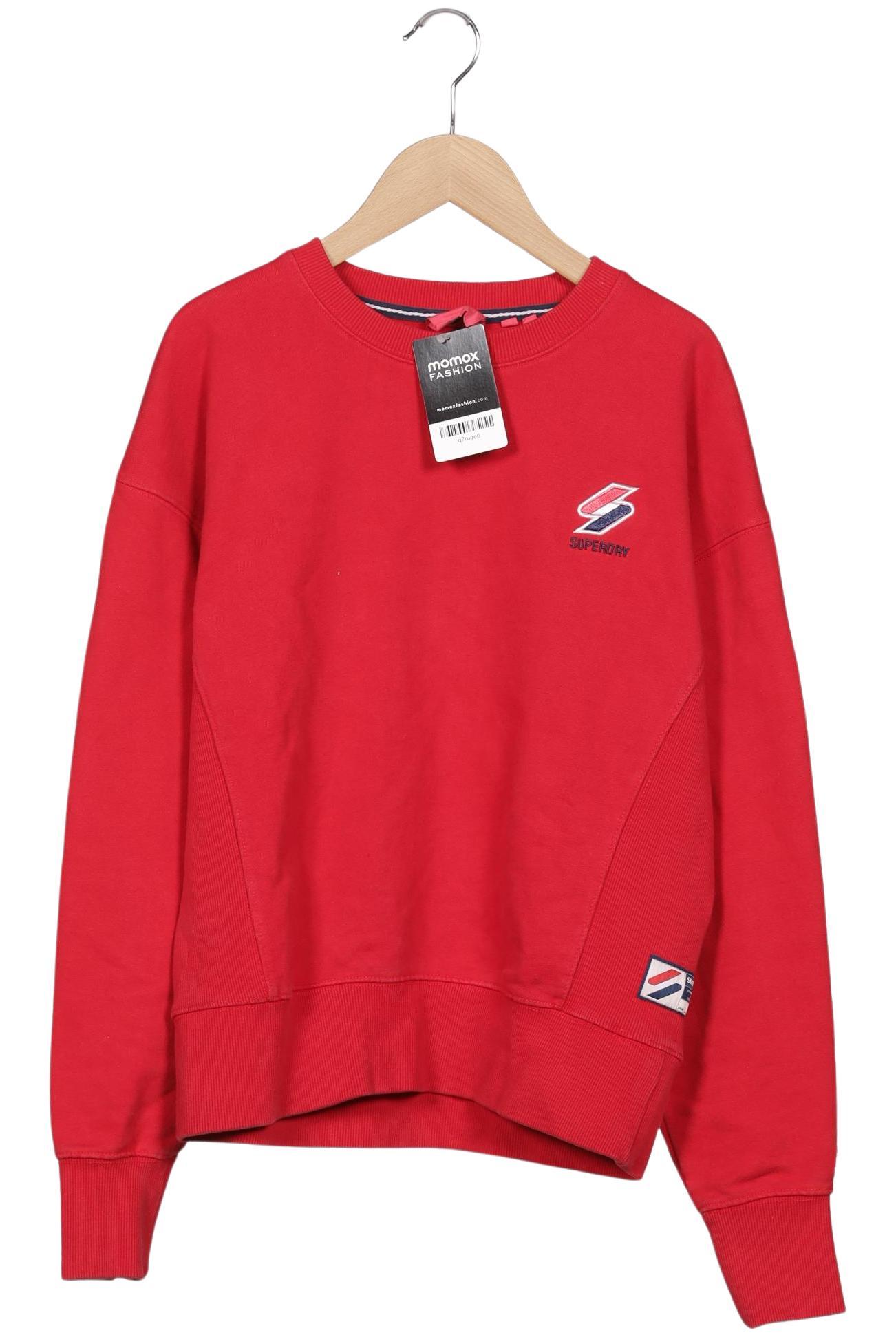 

Superdry Damen Sweatshirt, rot, Gr. 38