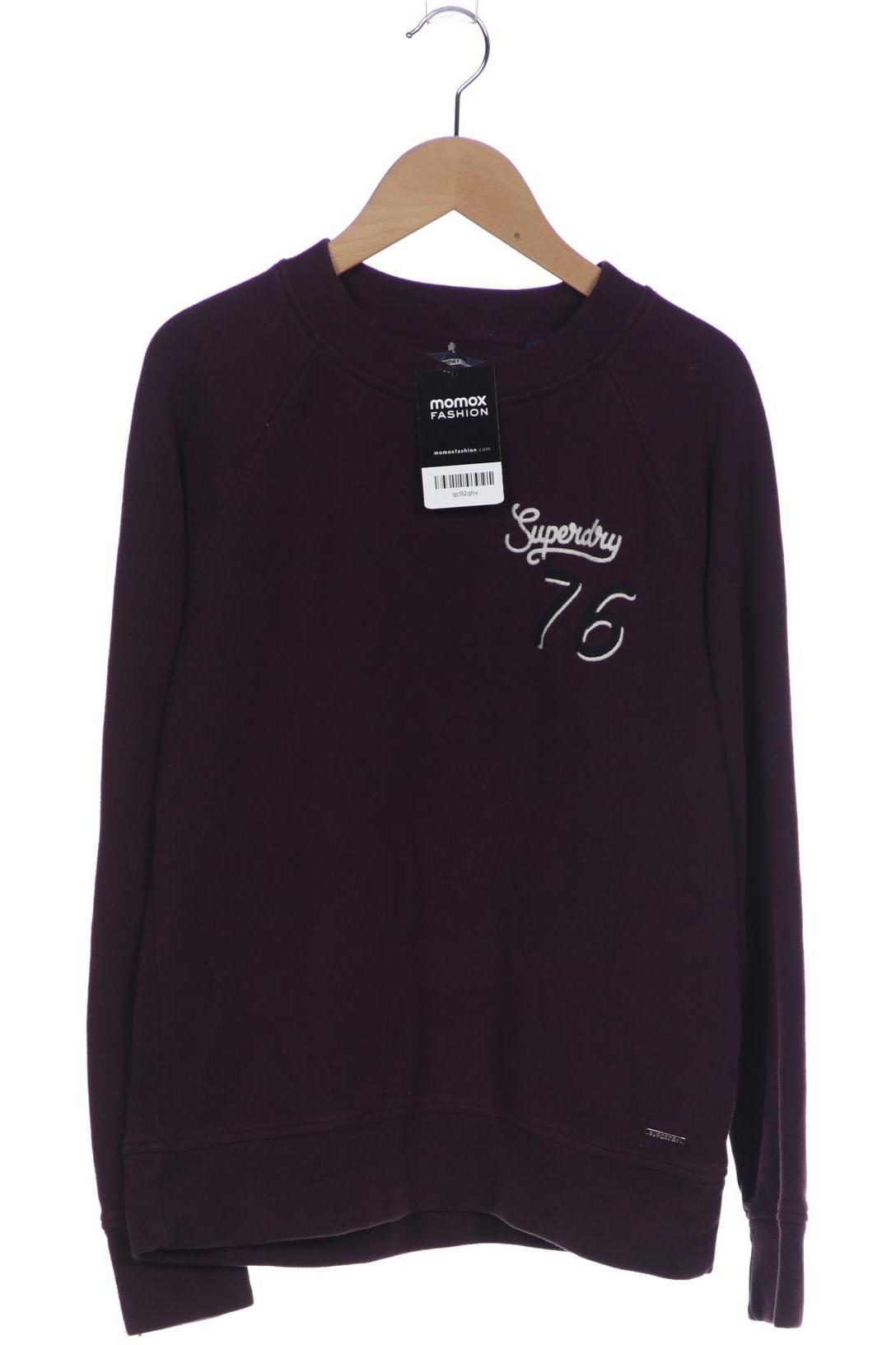 

Superdry Damen Sweatshirt, bordeaux, Gr. 36