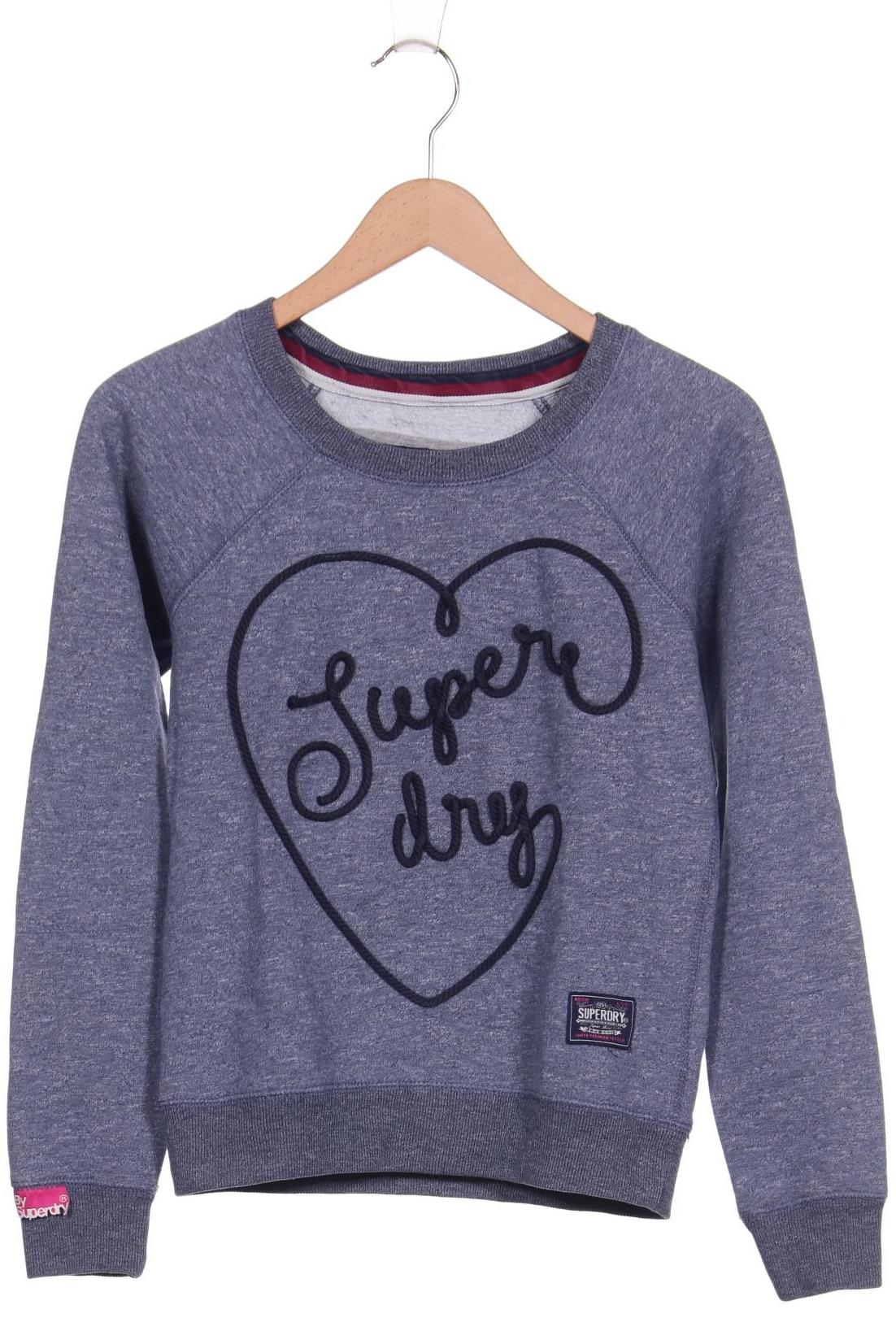 

Superdry Damen Sweatshirt, blau