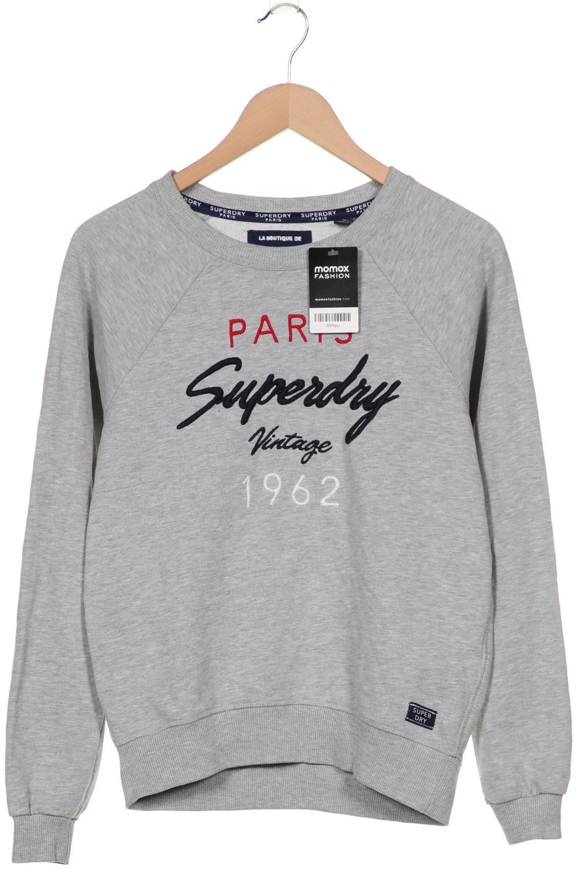 

Superdry Damen Sweatshirt, grau, Gr. 38
