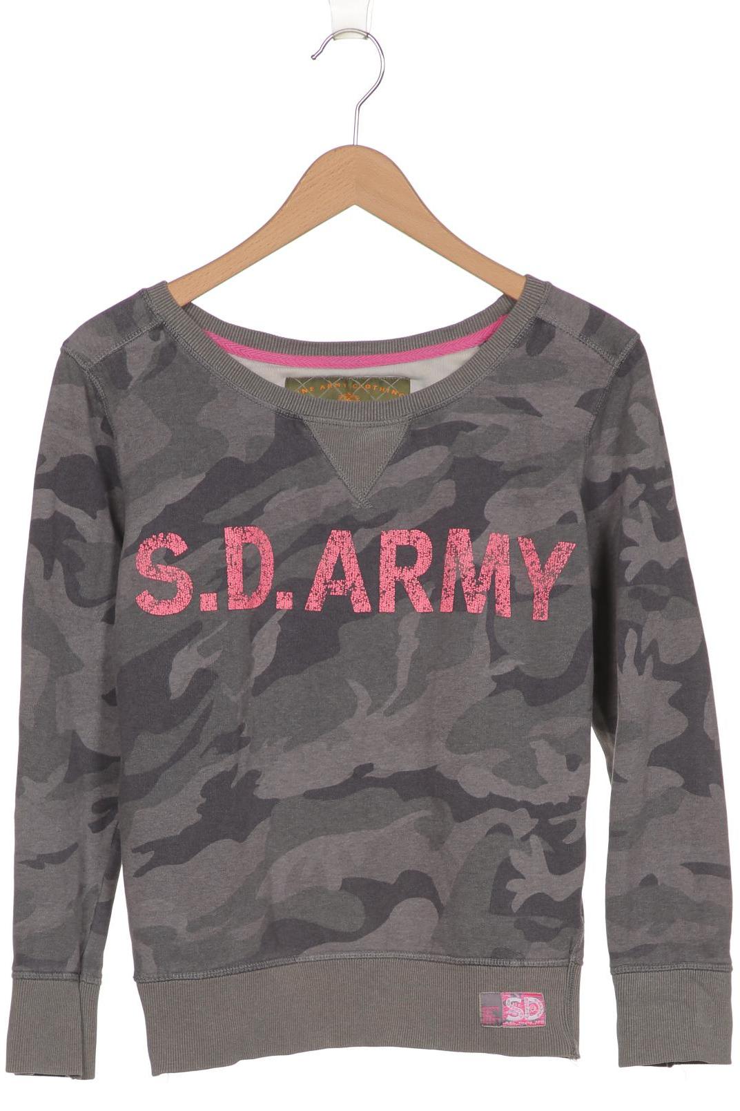 

Superdry Damen Sweatshirt, grau, Gr. 38