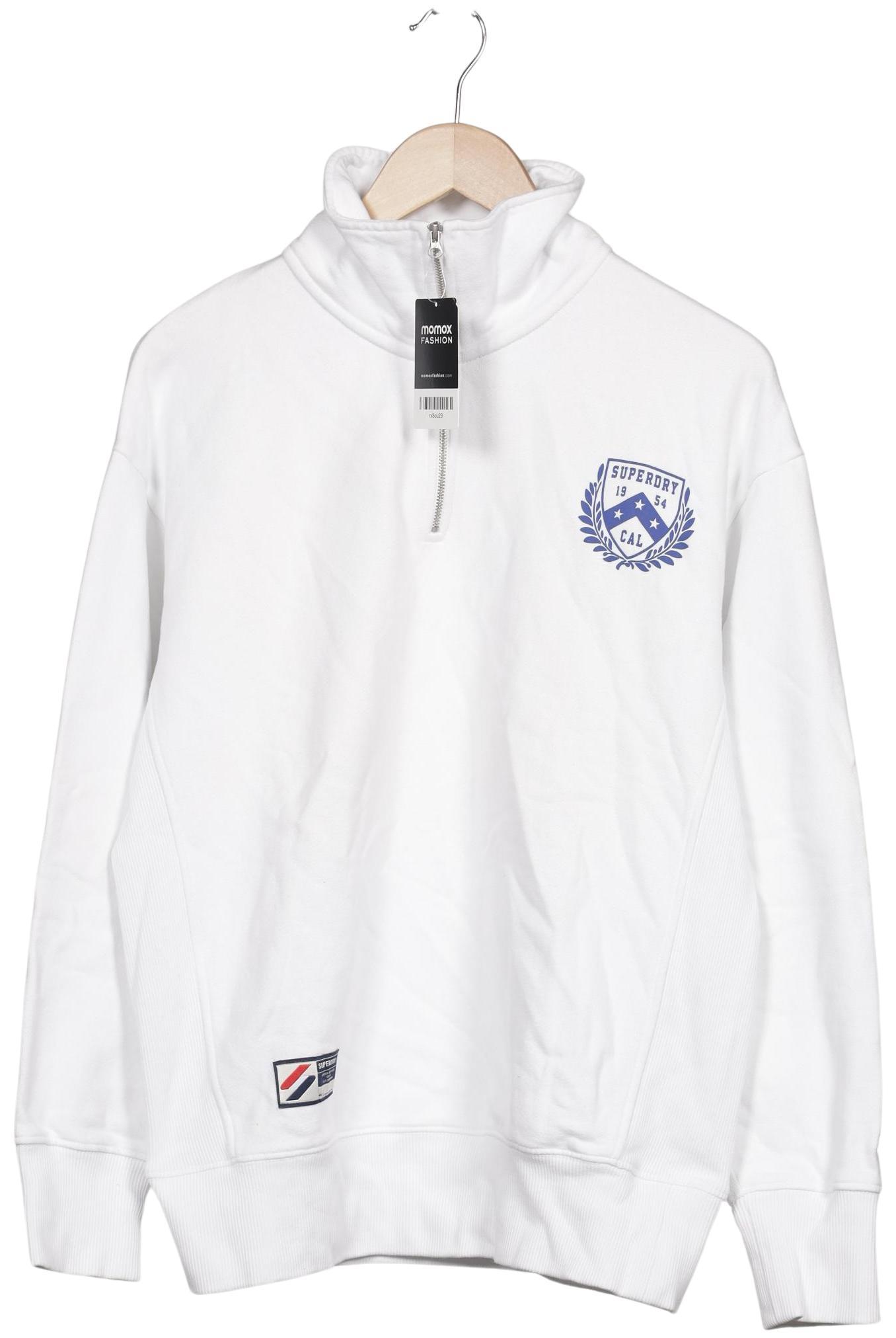 

Superdry Damen Sweatshirt, weiß, Gr. 34