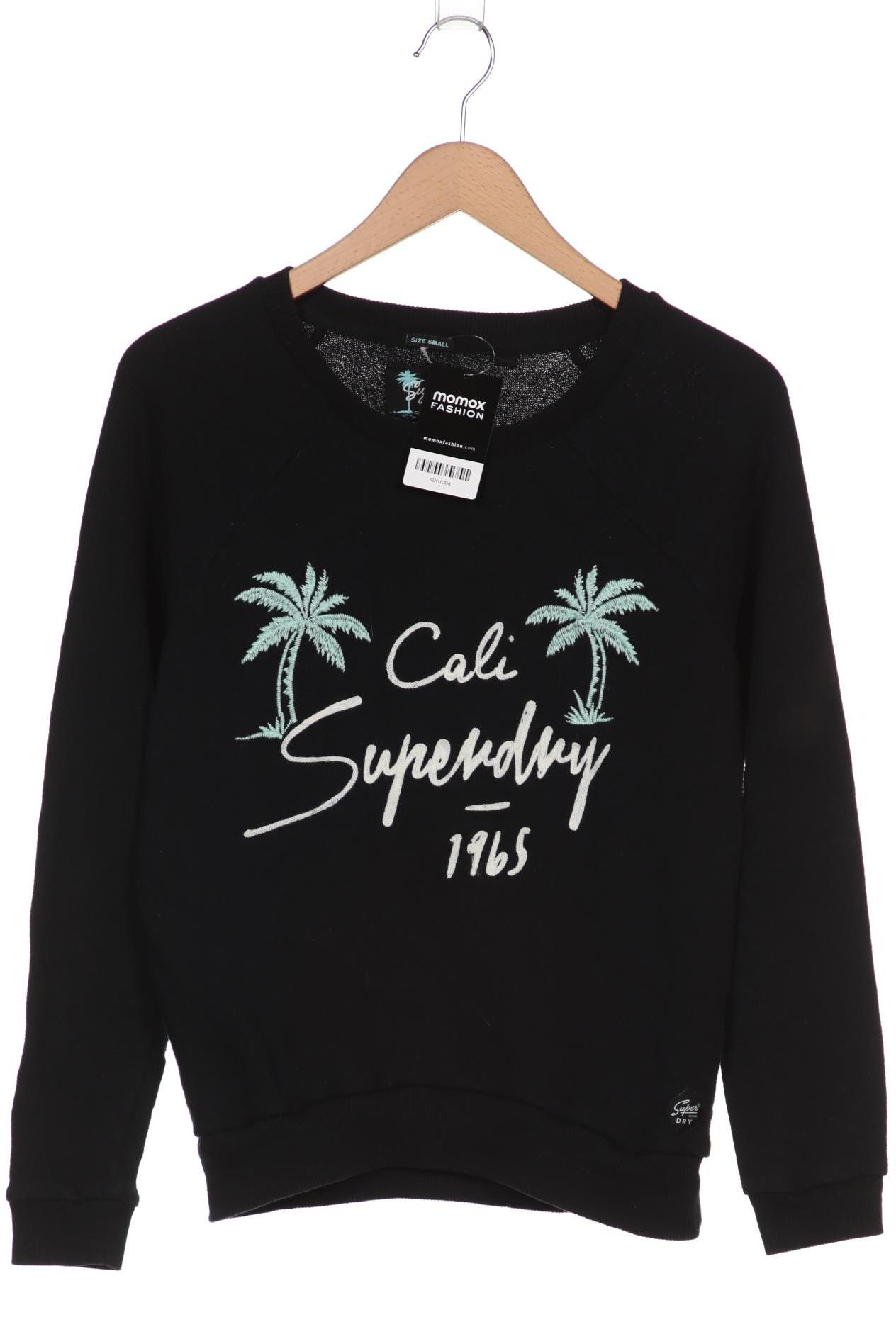 

Superdry Damen Sweatshirt, schwarz