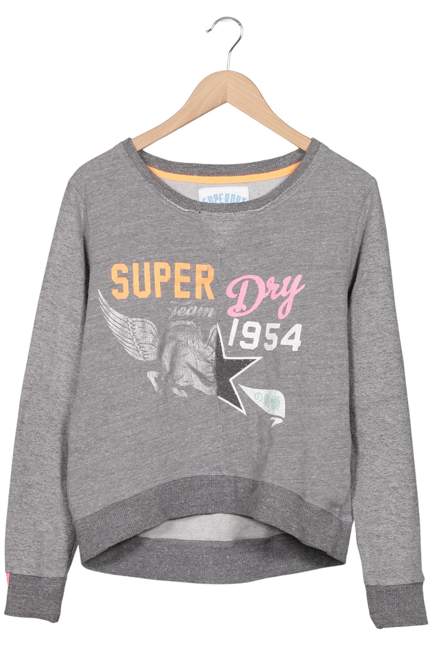 

Superdry Damen Sweatshirt, grau, Gr. 36