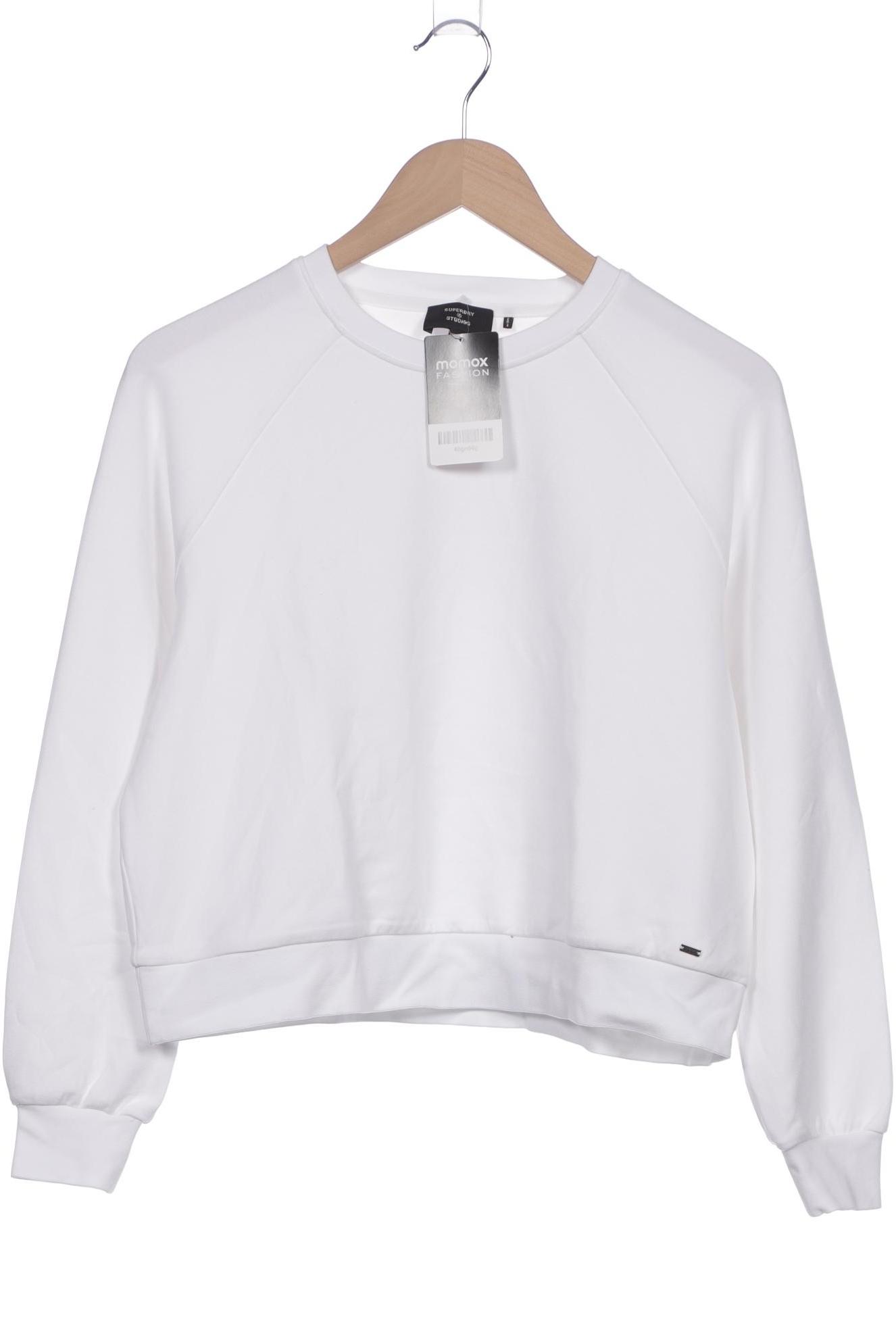 

Superdry Damen Sweatshirt, weiß, Gr. 38