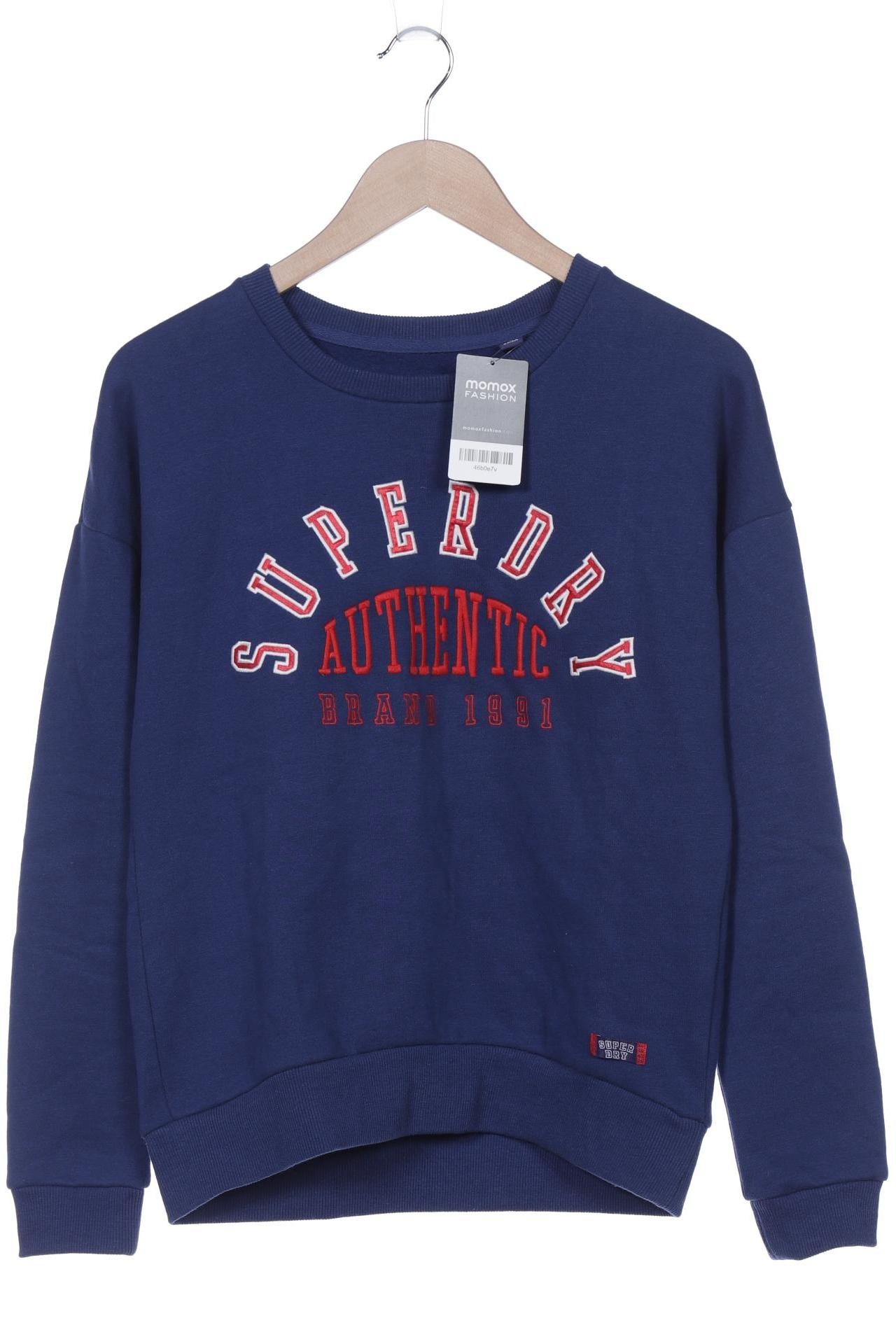 

Superdry Damen Sweatshirt, blau, Gr. 38