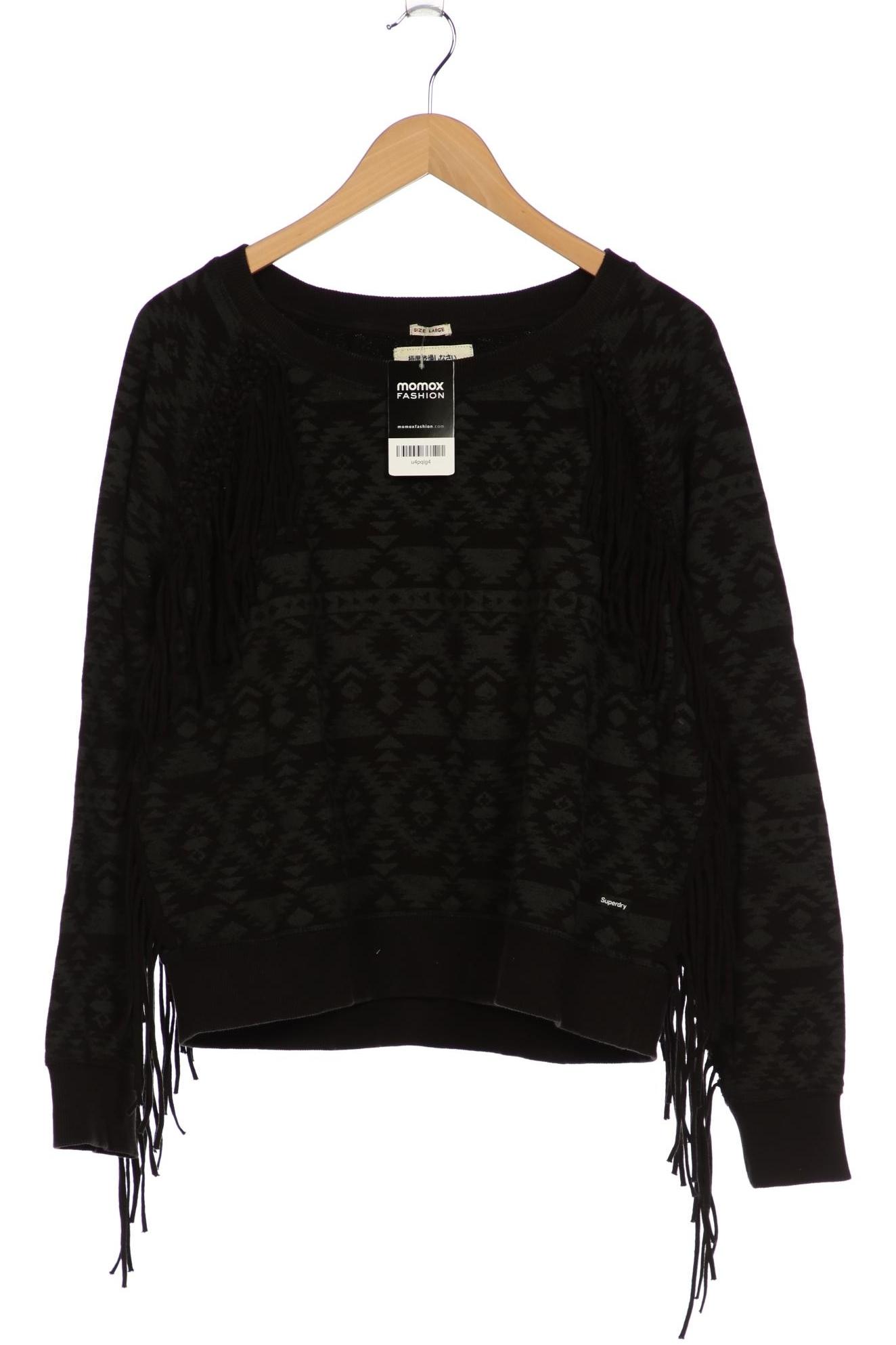 

Superdry Damen Sweatshirt, schwarz, Gr. 42