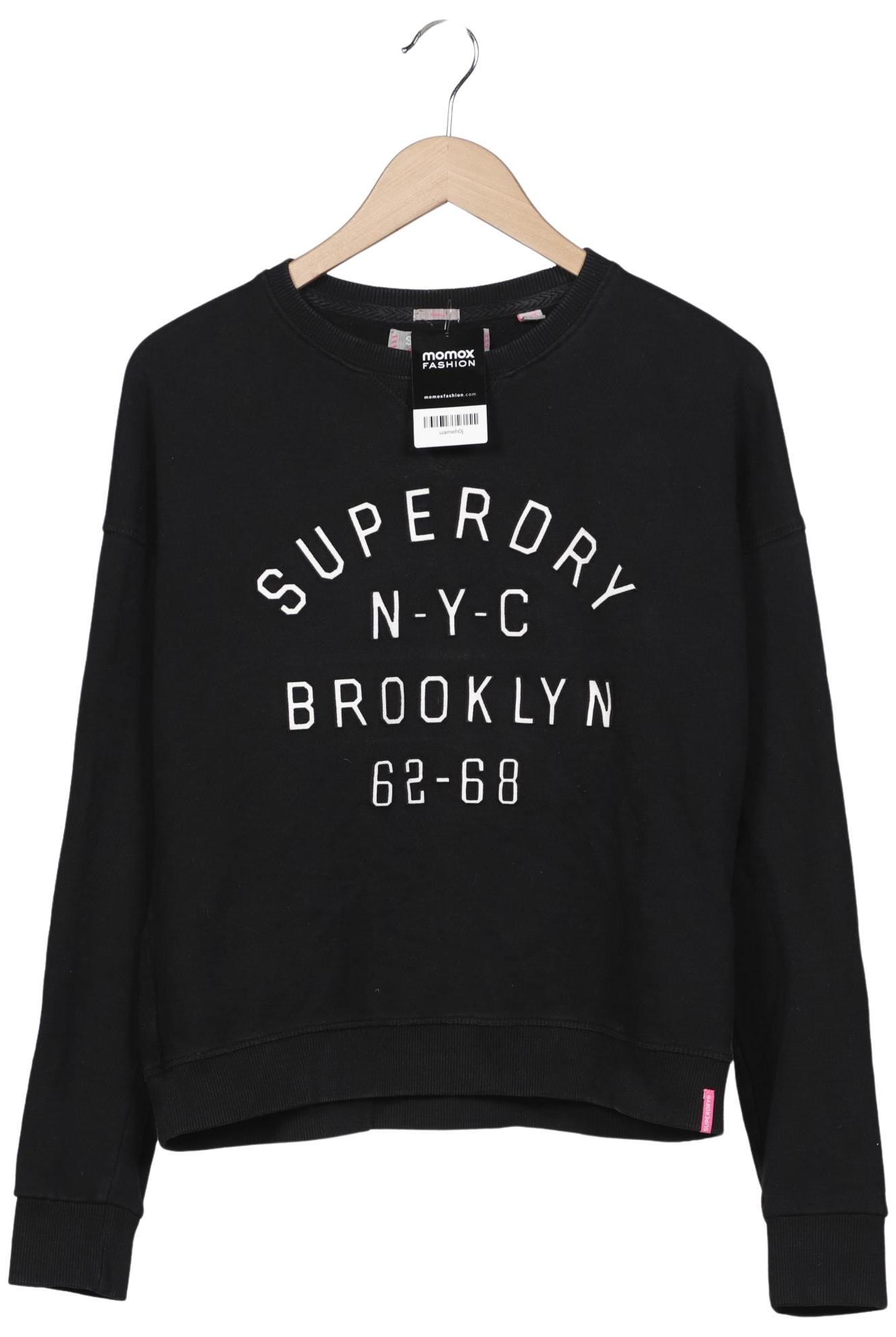 

Superdry Damen Sweatshirt, schwarz, Gr. 36