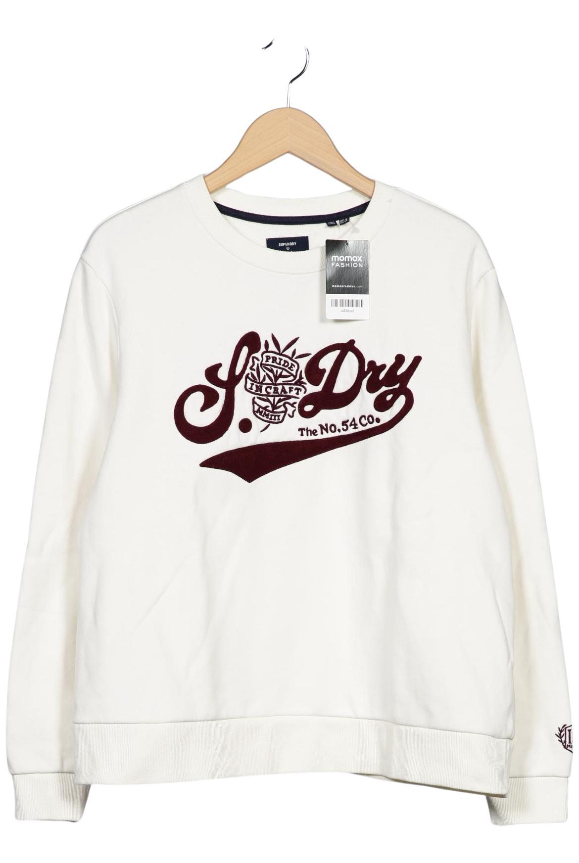 

Superdry Damen Sweatshirt, cremeweiß, Gr. 44
