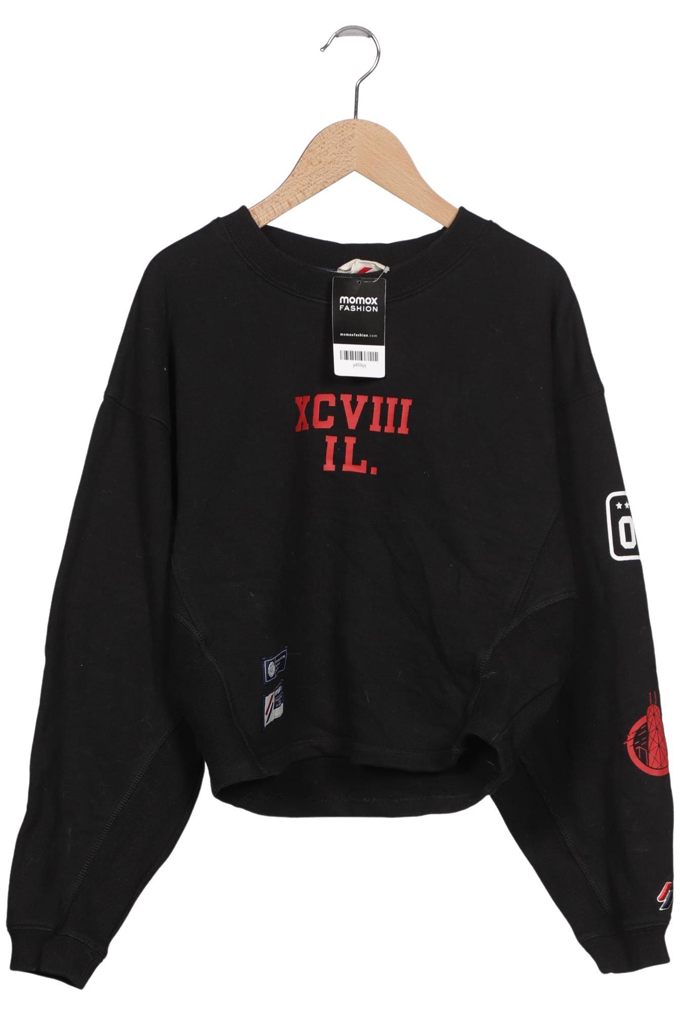 

Superdry Damen Sweatshirt, schwarz, Gr. 38