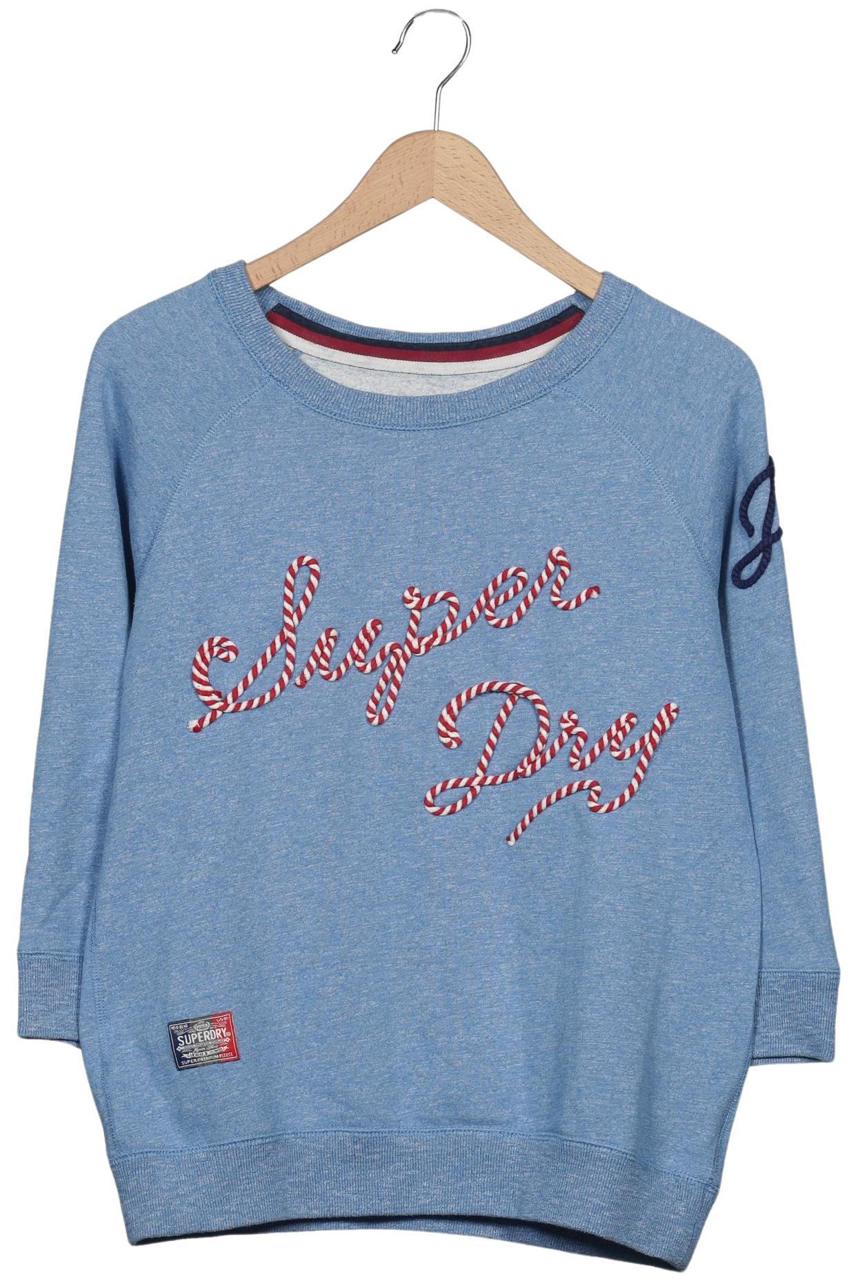 

Superdry Damen Sweatshirt, hellblau, Gr. 42