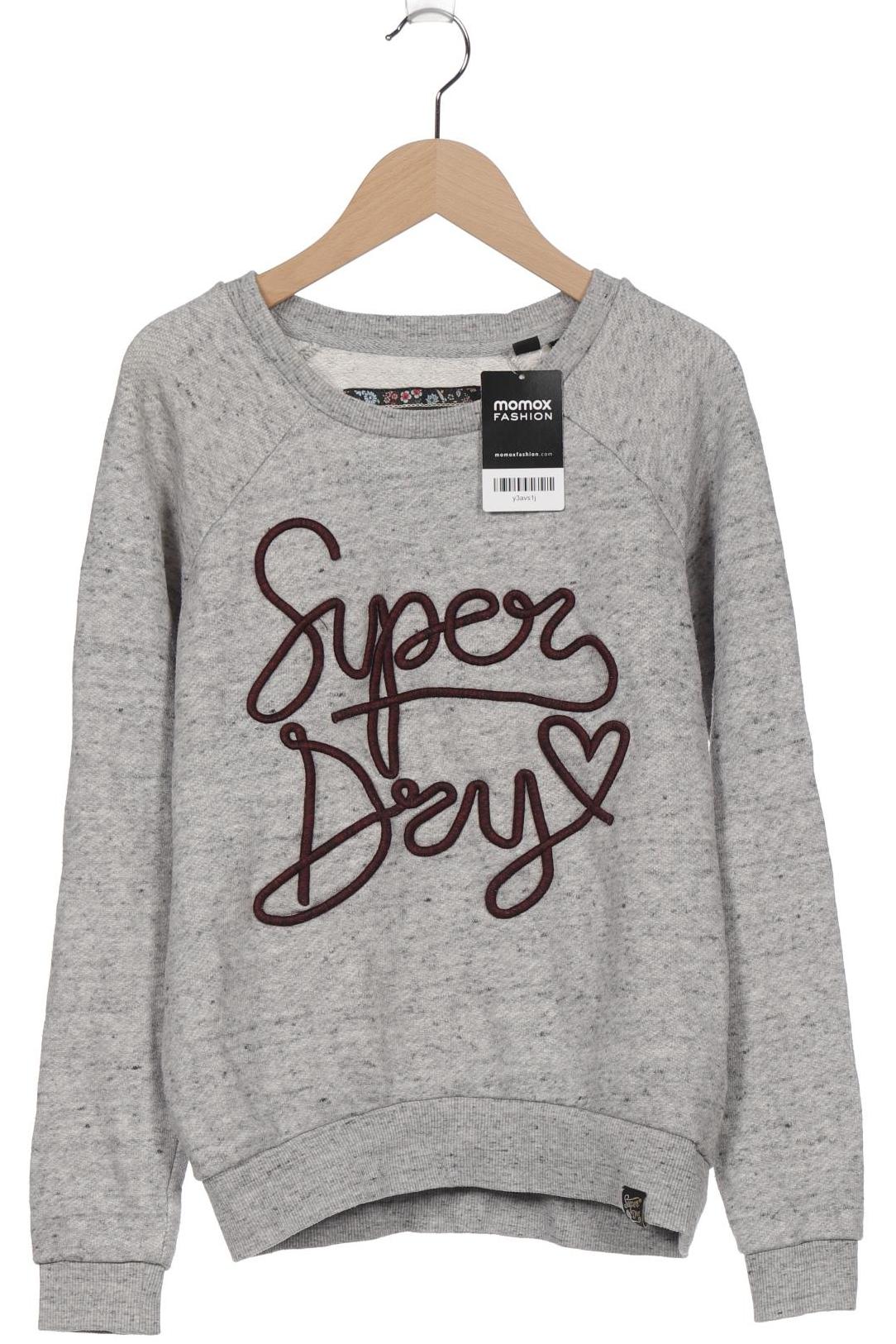 

Superdry Damen Sweatshirt, grau, Gr. 34
