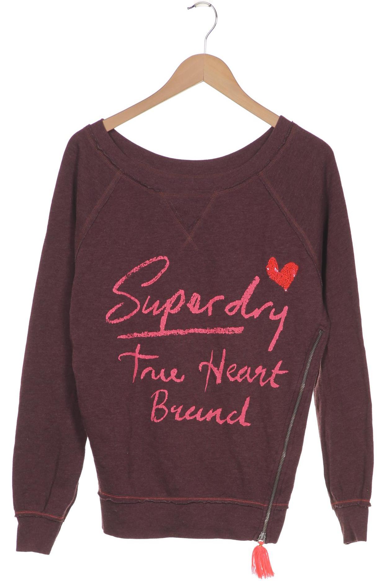 

Superdry Damen Sweatshirt, bordeaux