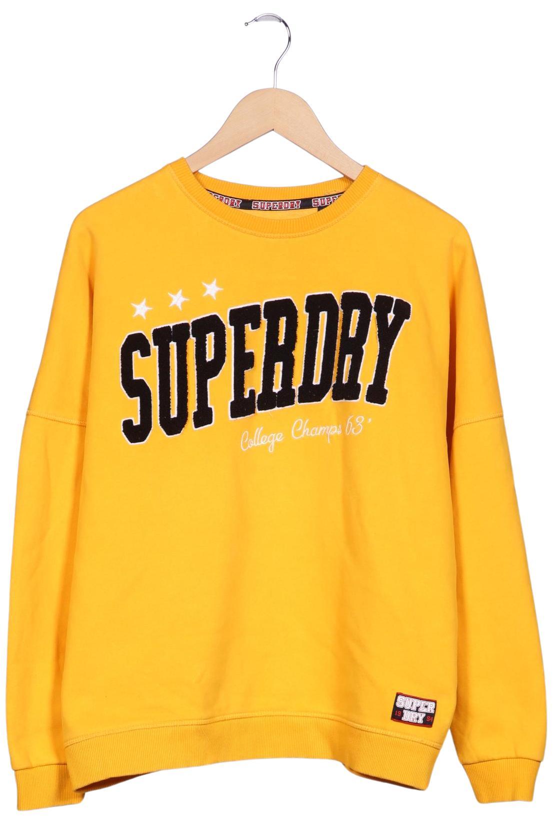 

Superdry Damen Sweatshirt, gelb, Gr. 38