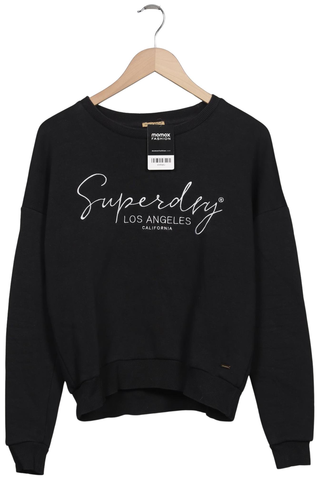 

Superdry Damen Sweatshirt, schwarz, Gr. 40