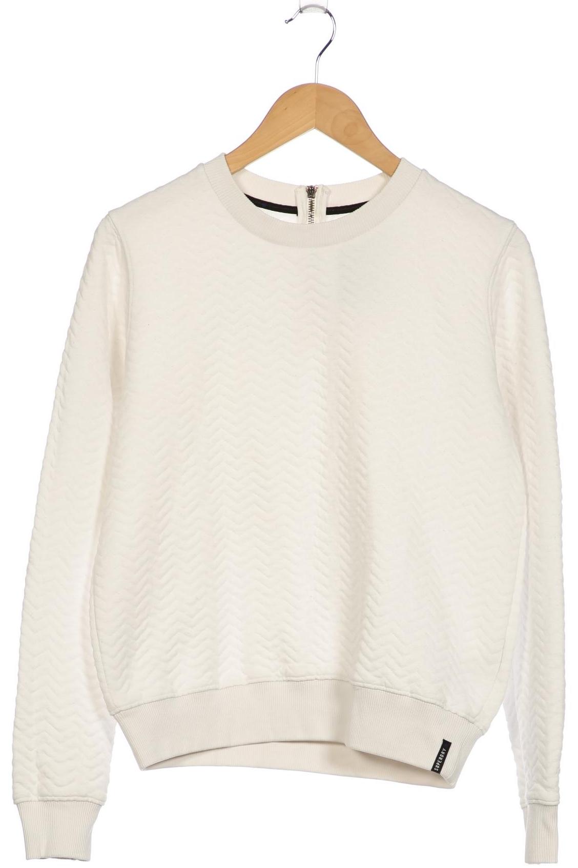 

Superdry Damen Sweatshirt, weiß, Gr. 38