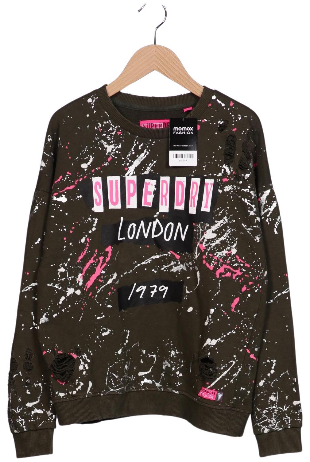 

Superdry Damen Sweatshirt, grün, Gr. 38