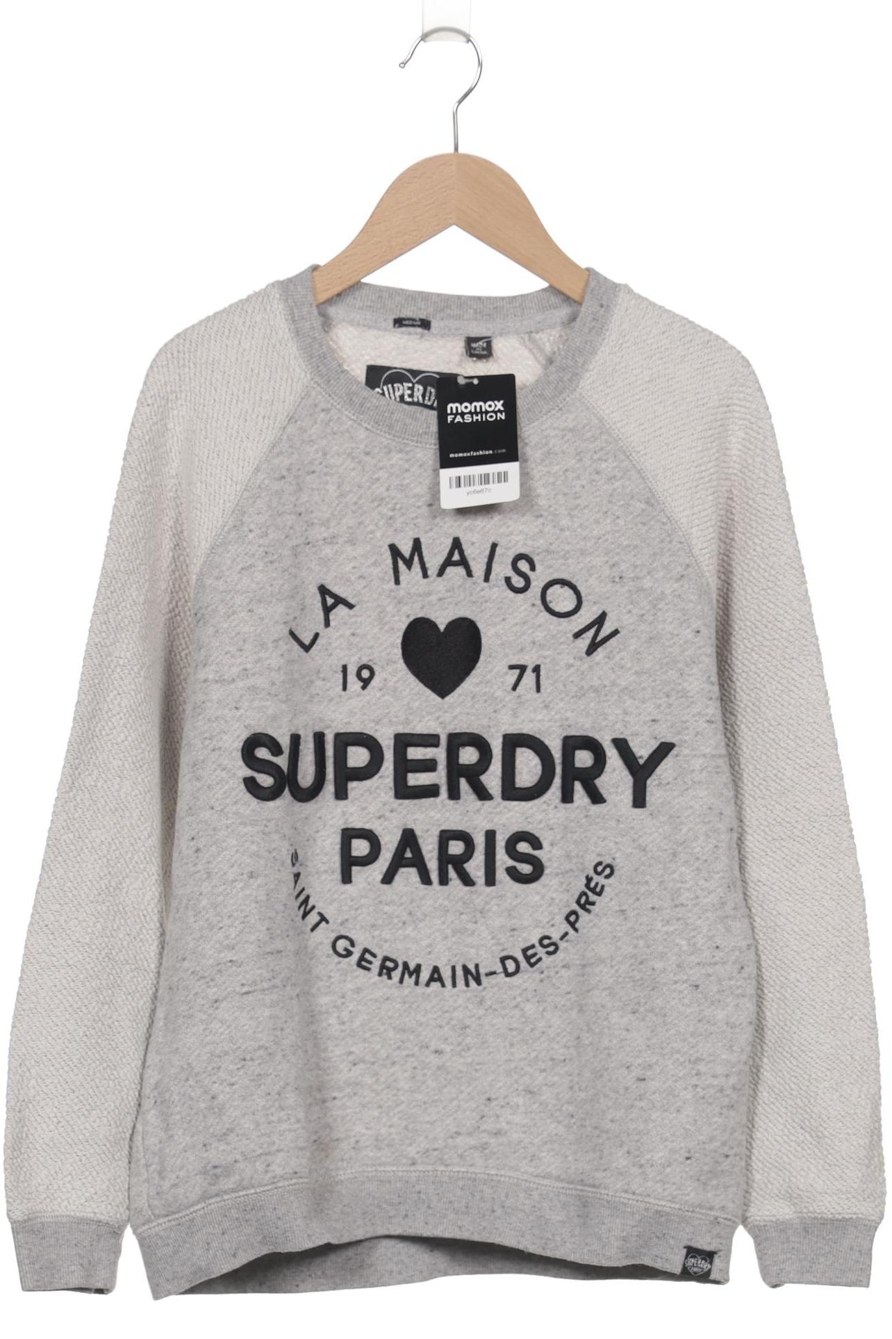 

Superdry Damen Sweatshirt, grau, Gr. 38