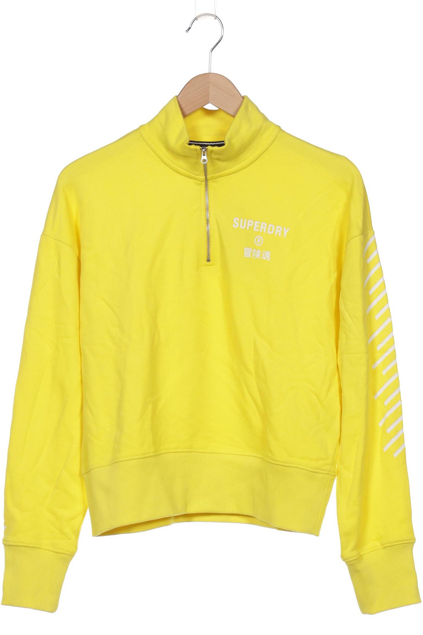

Superdry Damen Sweatshirt, gelb, Gr. 38