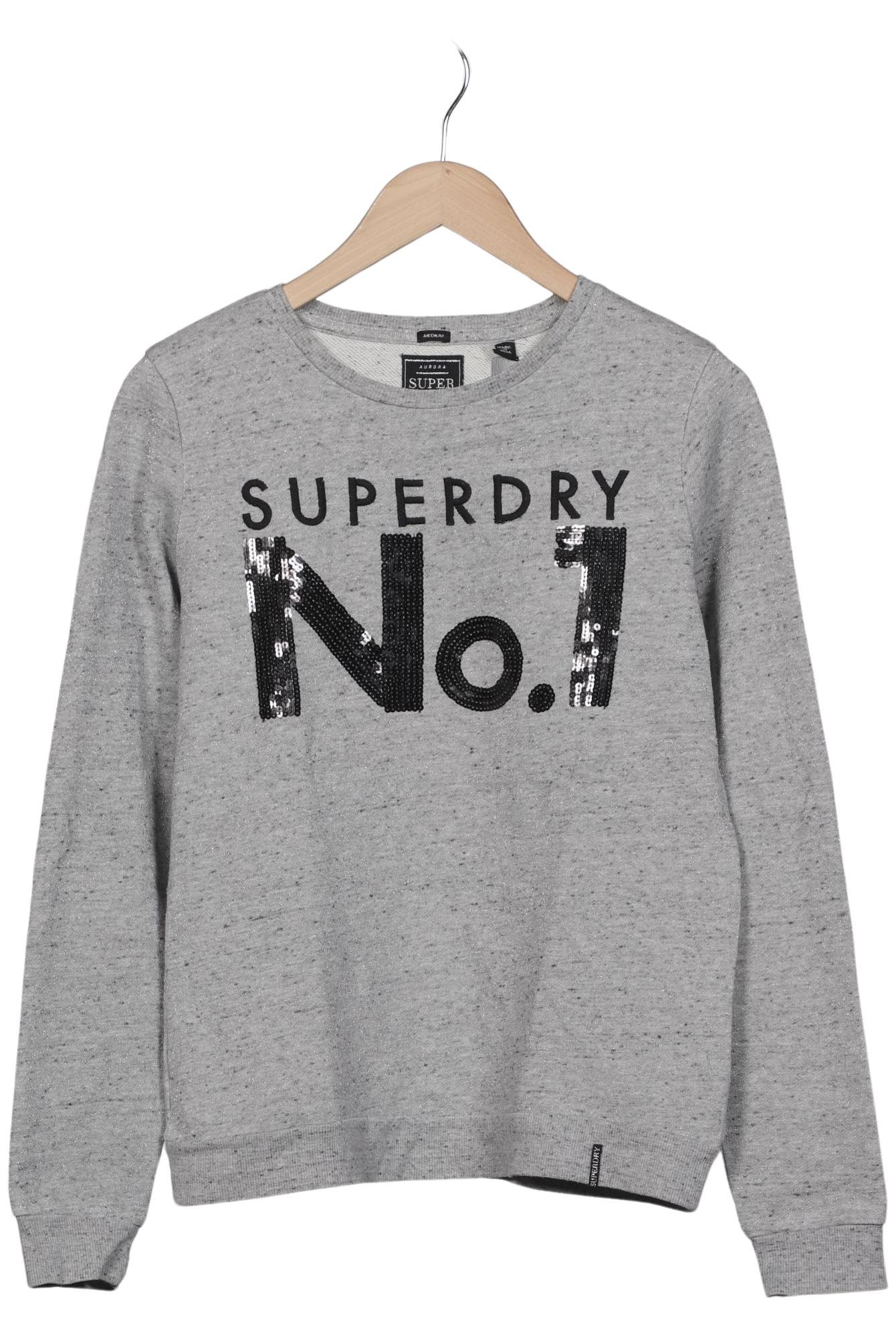 

Superdry Damen Sweatshirt, grau, Gr. 38
