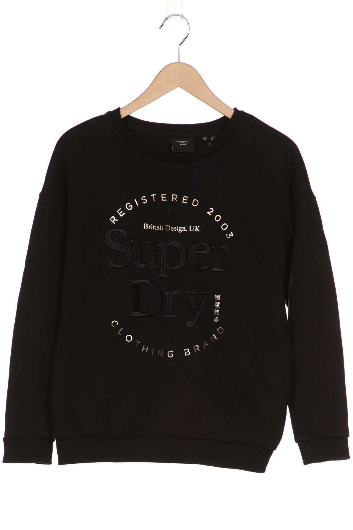 

Superdry Damen Sweatshirt, schwarz