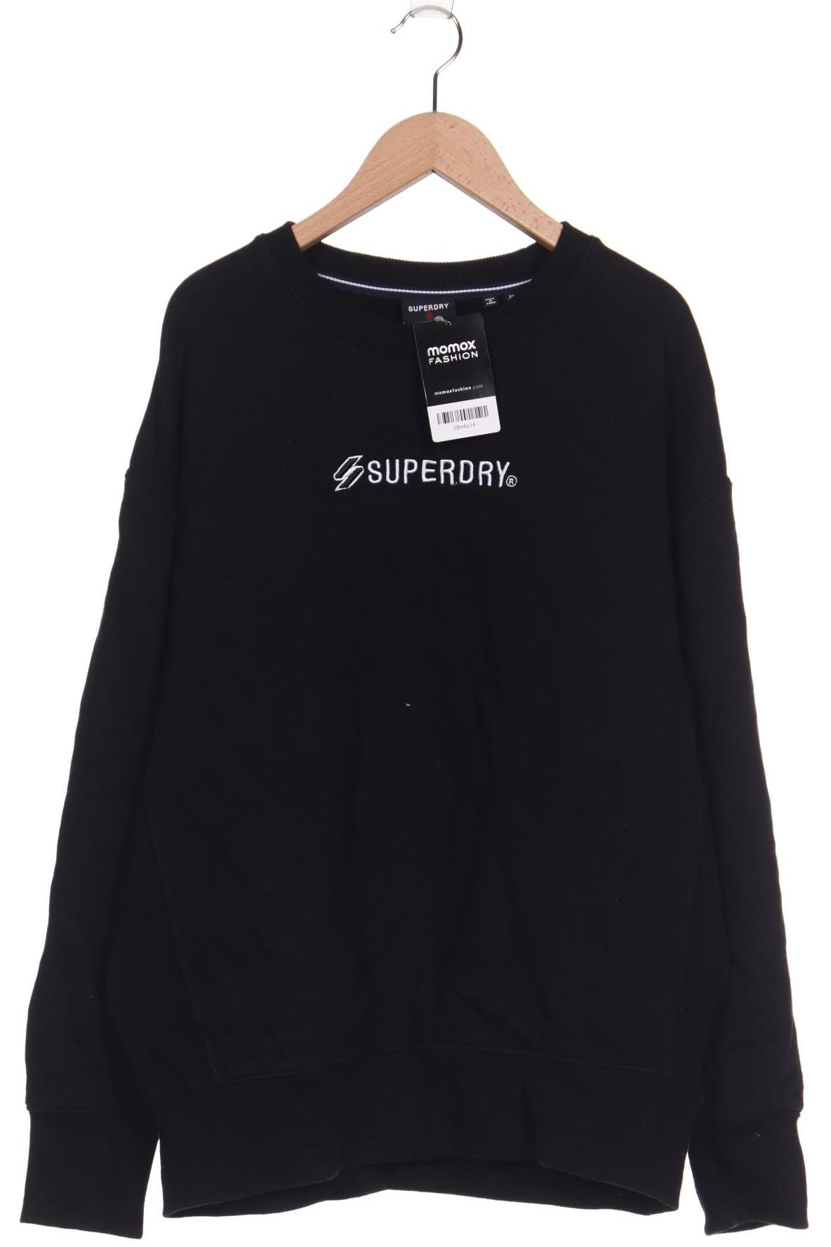 

Superdry Damen Sweatshirt, schwarz