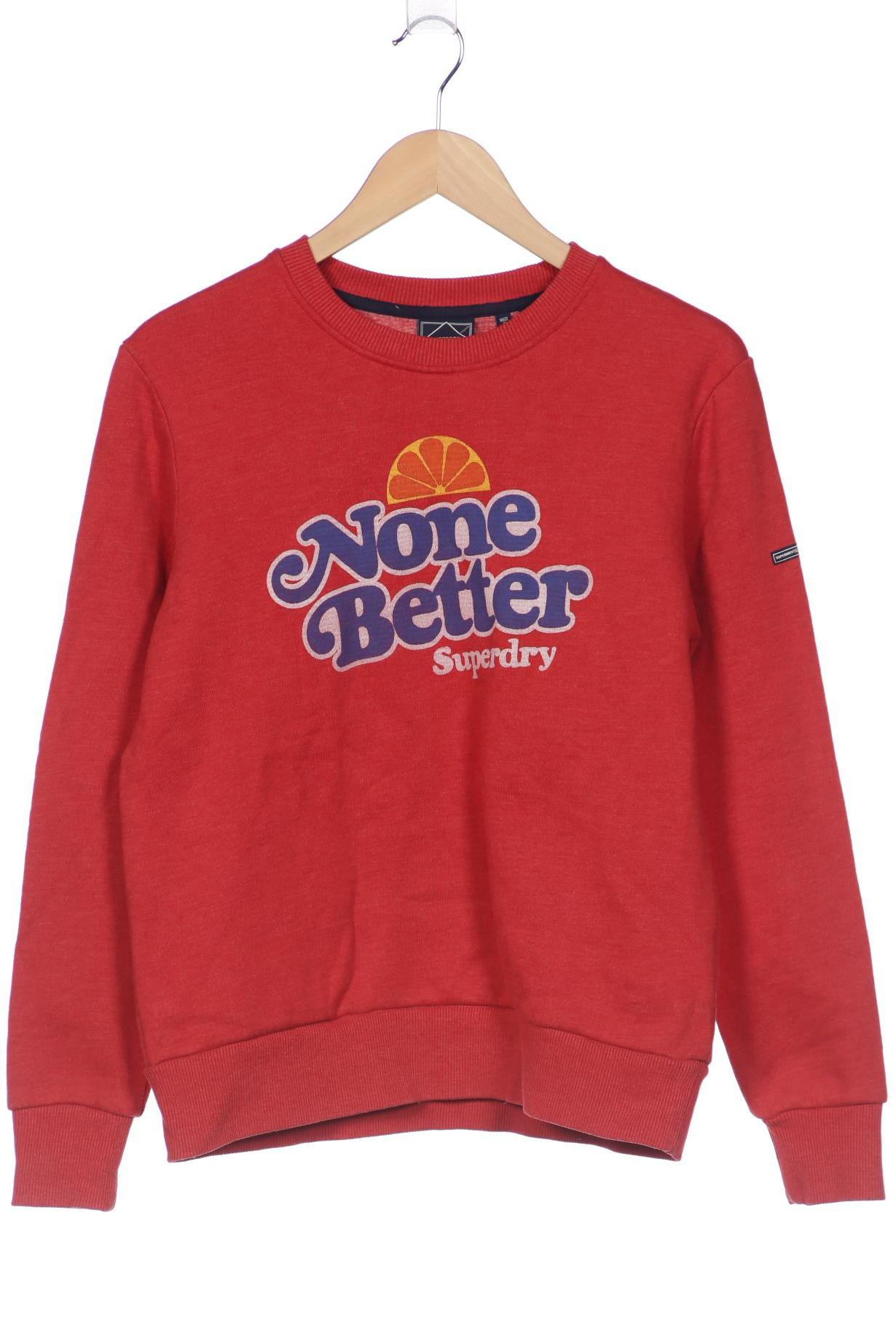 

Superdry Damen Sweatshirt, rot