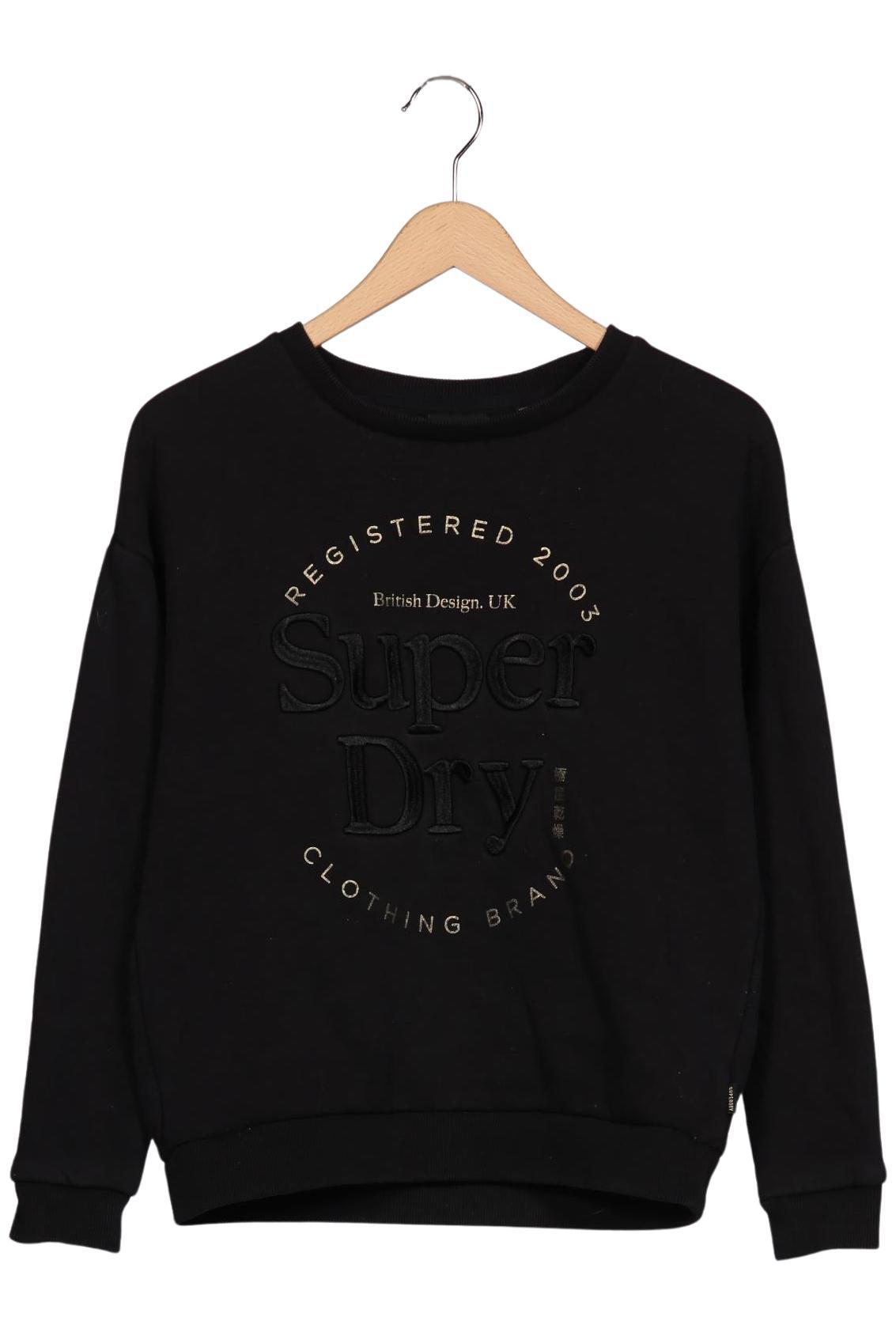 

Superdry Damen Sweatshirt, schwarz, Gr. 36