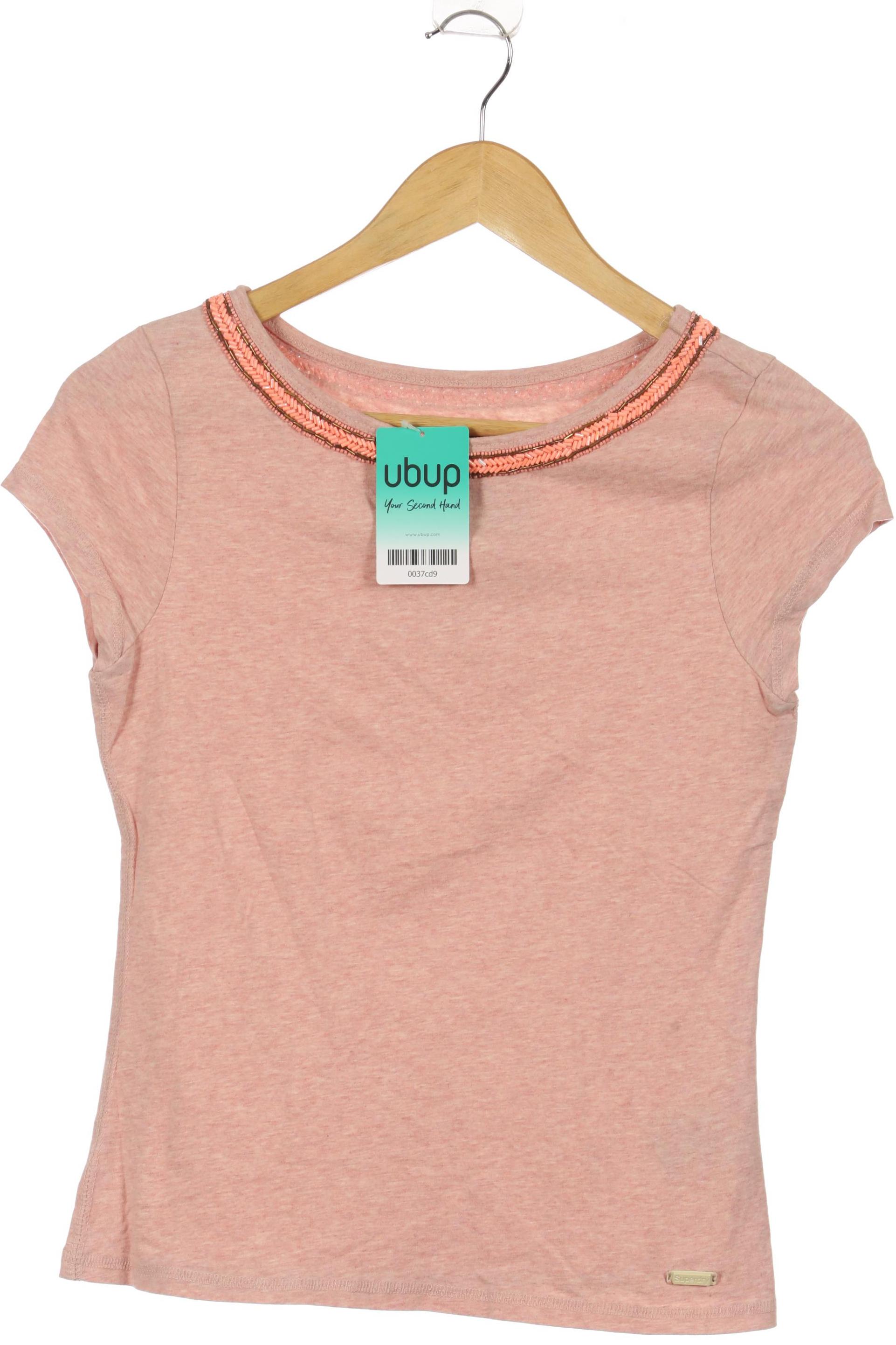 

Superdry Damen T-Shirt, pink, Gr. 34