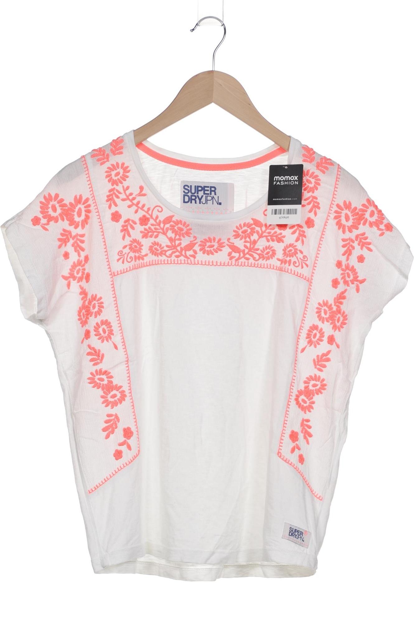 

Superdry Damen T-Shirt, weiß, Gr. 38