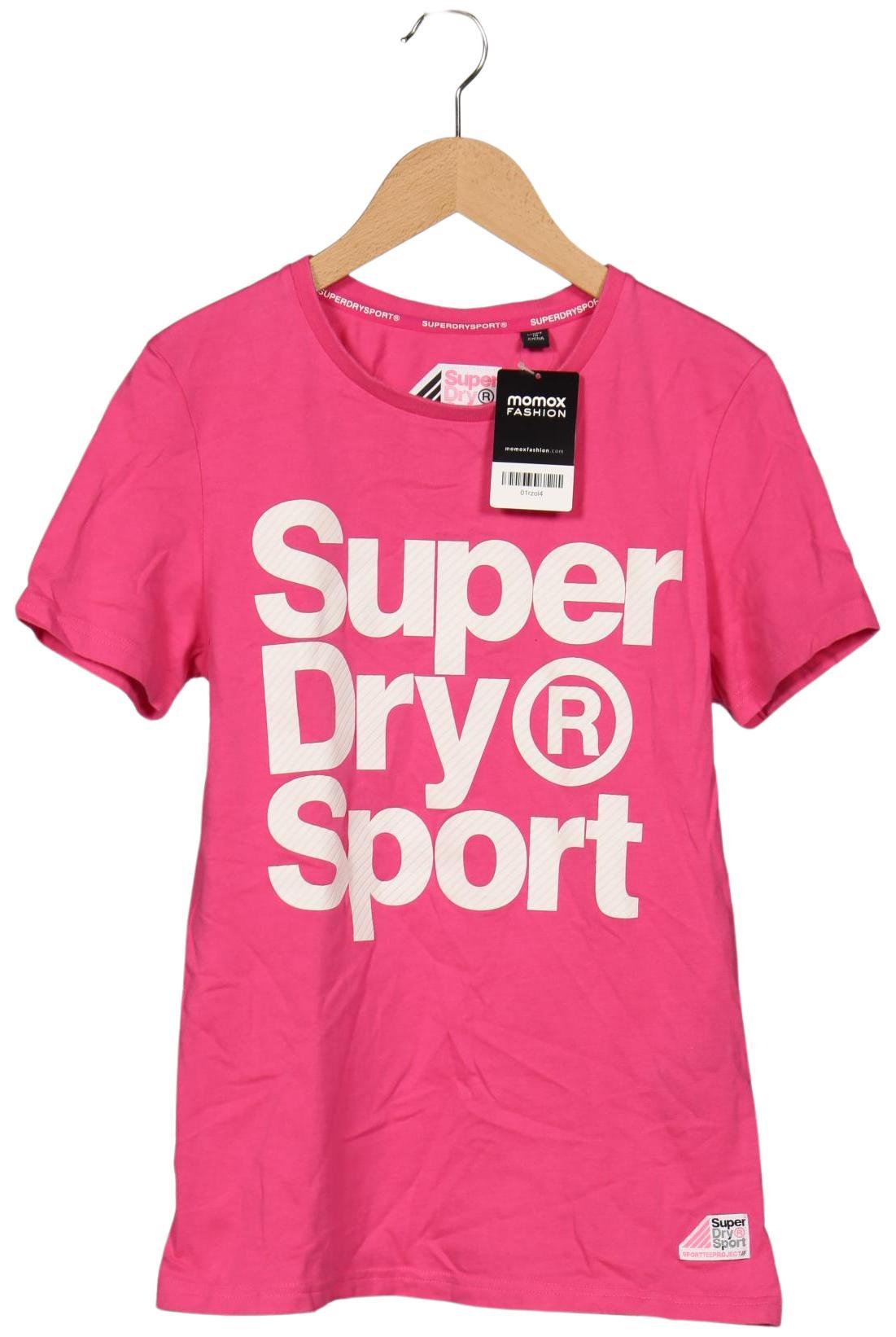 

Superdry Damen T-Shirt, pink, Gr. 38
