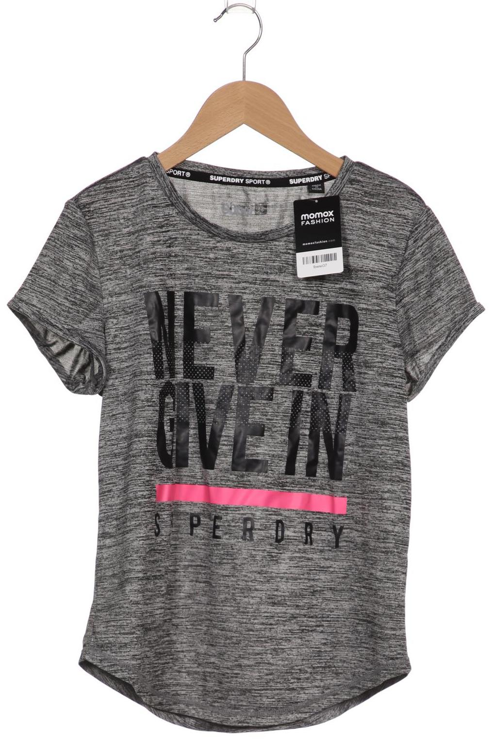 

Superdry Damen T-Shirt, grau, Gr. 38