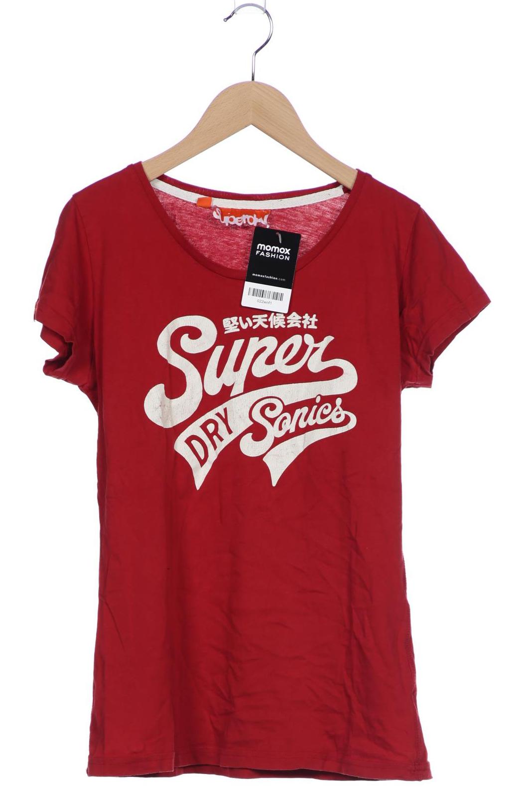 

Superdry Damen T-Shirt, bordeaux, Gr. 44