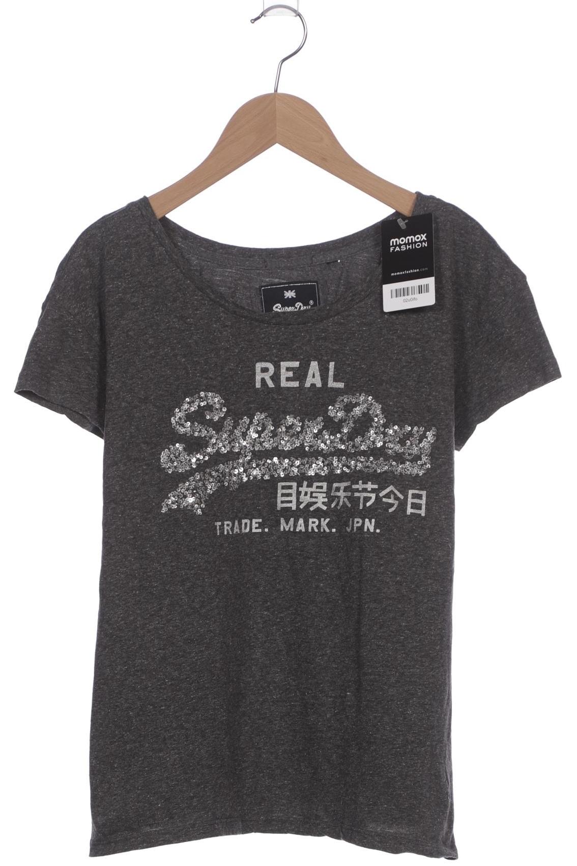 

Superdry Damen T-Shirt, grau, Gr. 38
