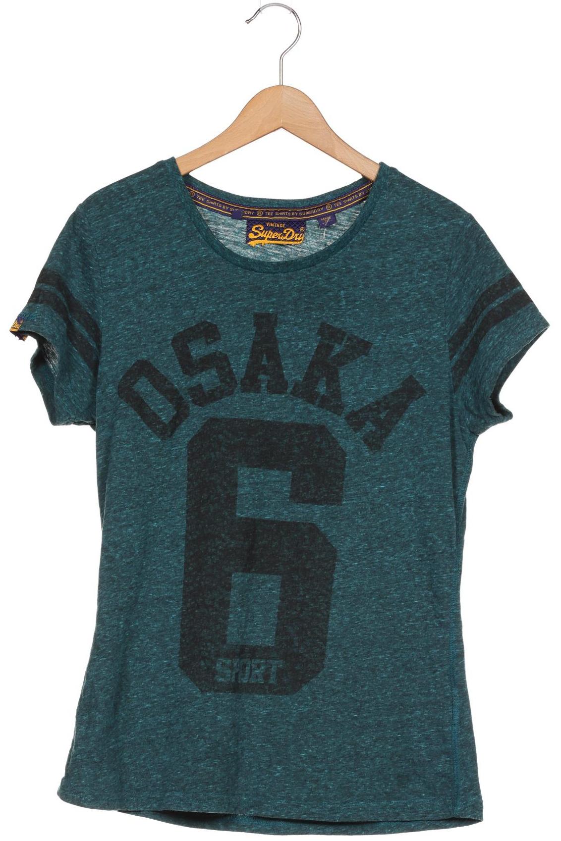 

Superdry Damen T-Shirt, türkis, Gr. 38