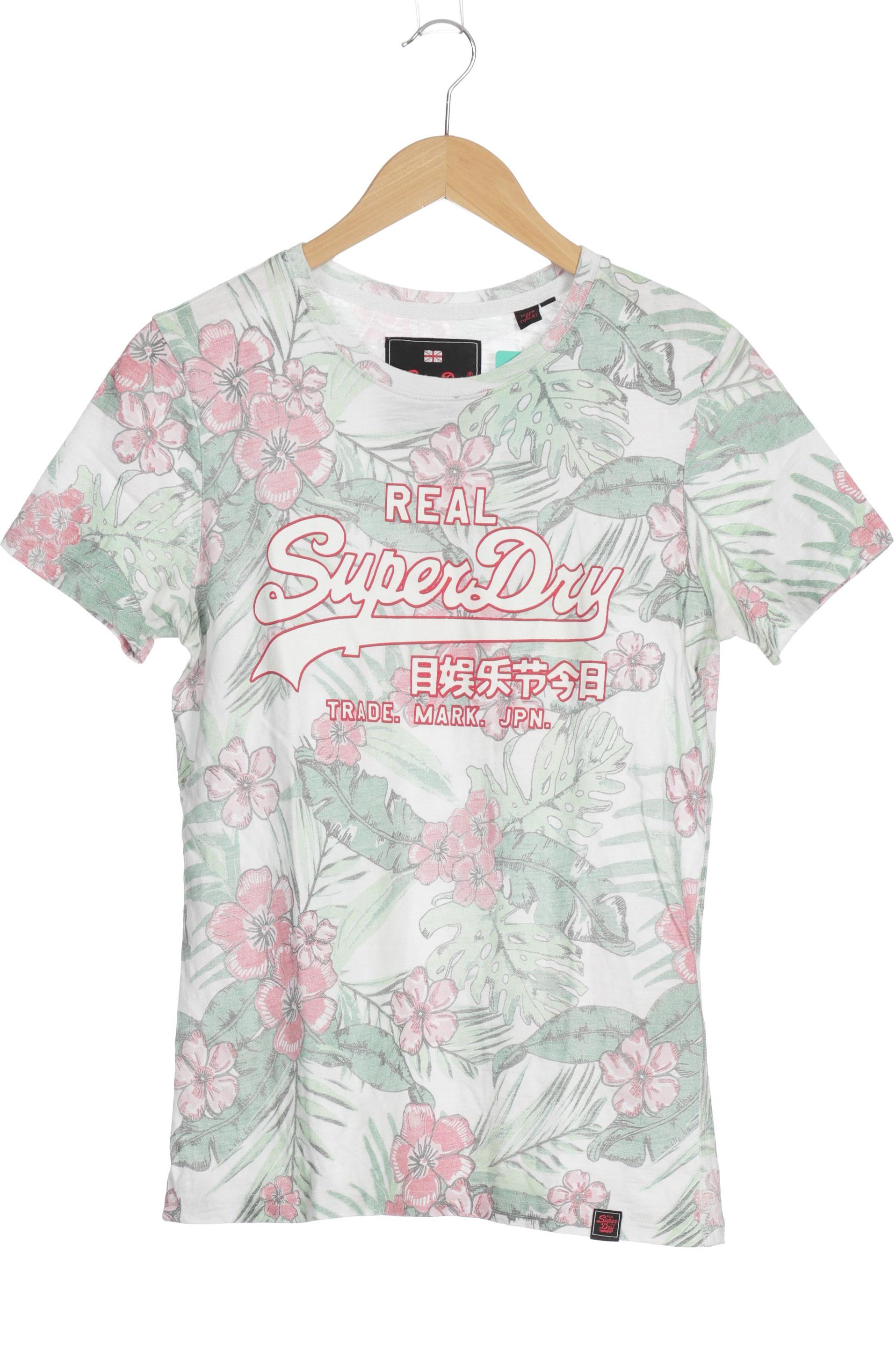 

Superdry Damen T-Shirt, grün, Gr. 38