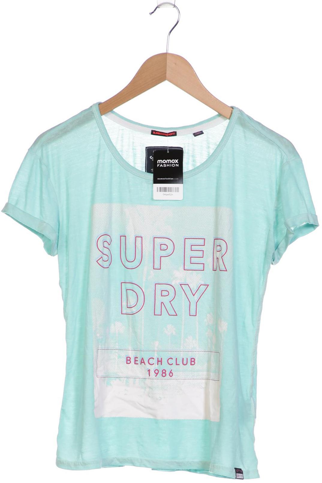 

Superdry Damen T-Shirt, türkis, Gr. 40