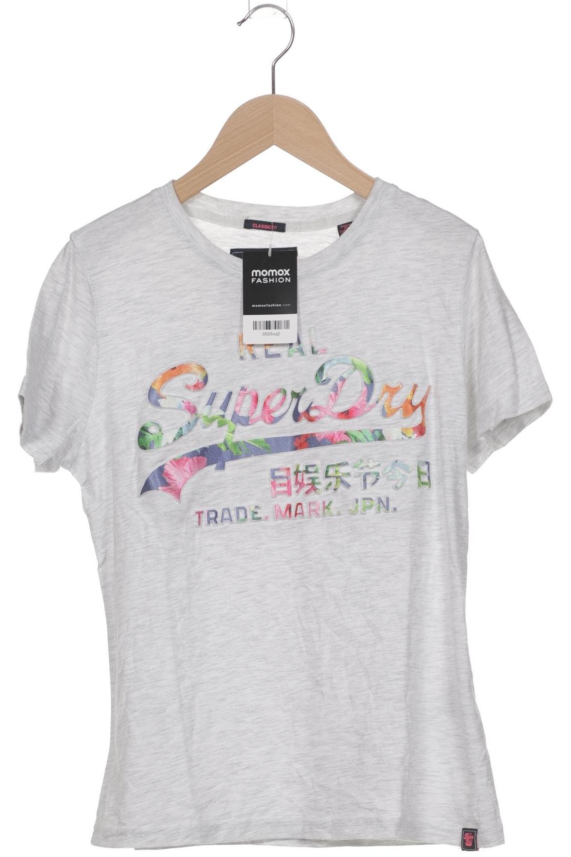 

Superdry Damen T-Shirt, grau, Gr. 40