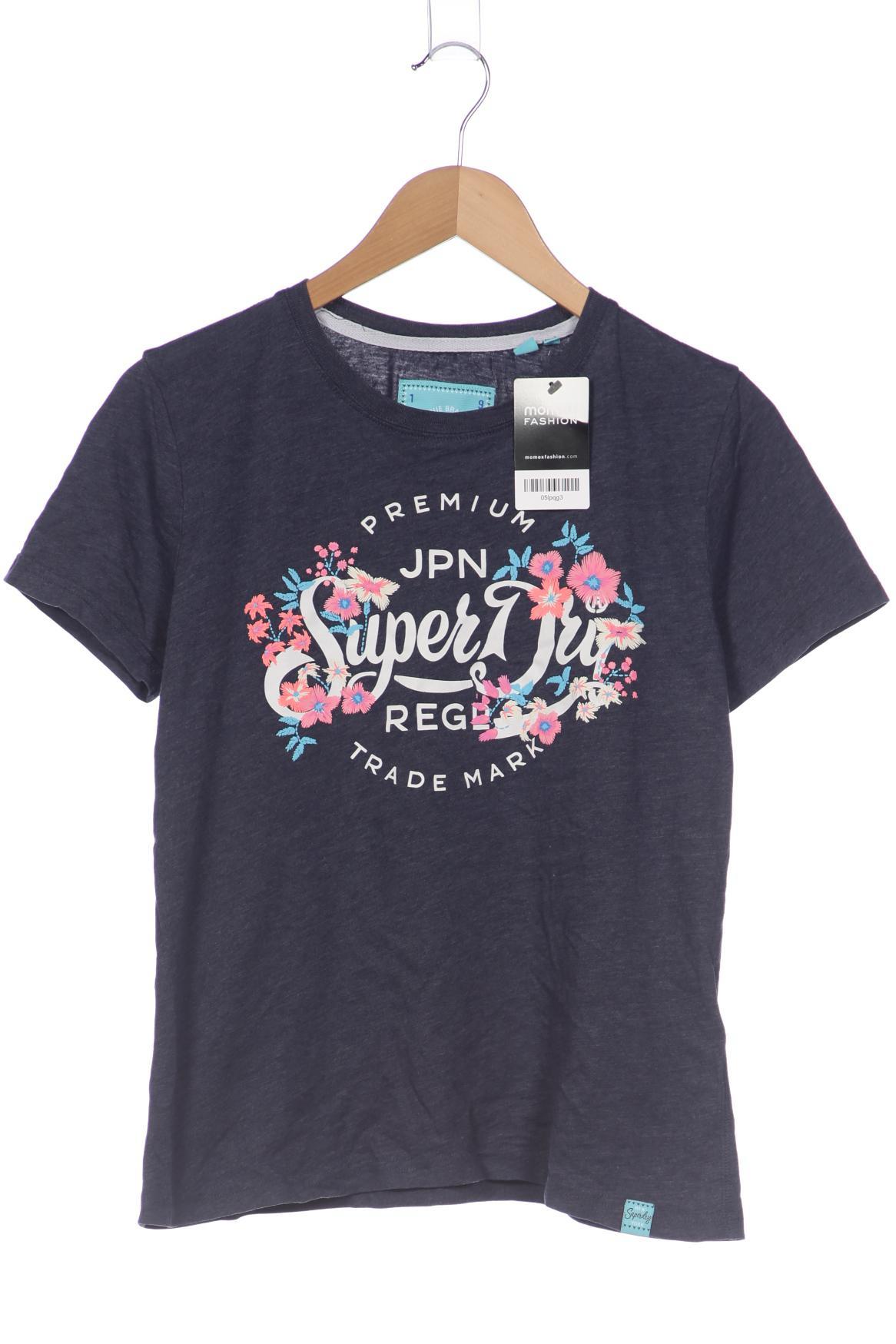 

Superdry Damen T-Shirt, marineblau, Gr. 38