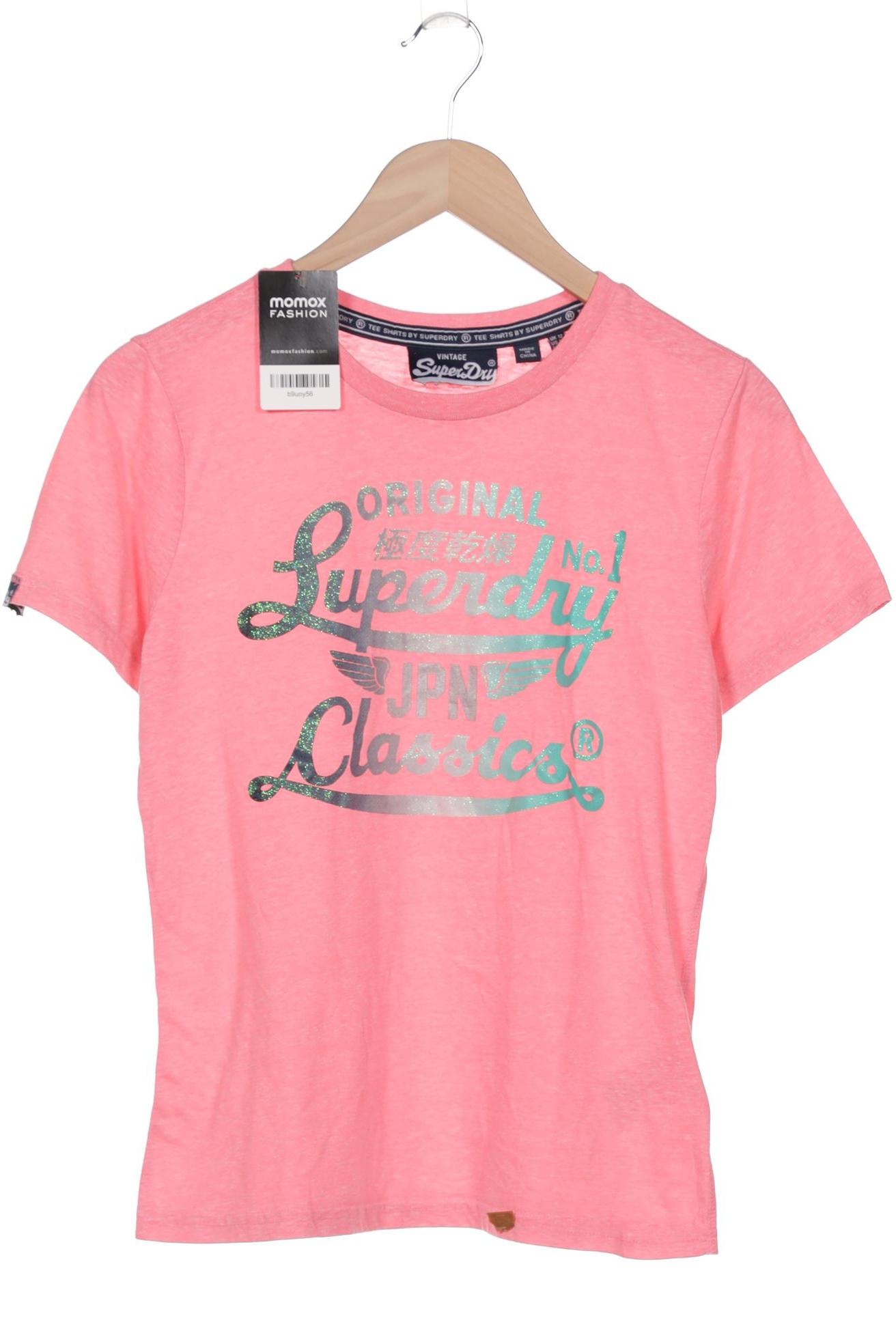 

Superdry Damen T-Shirt, pink, Gr. 40